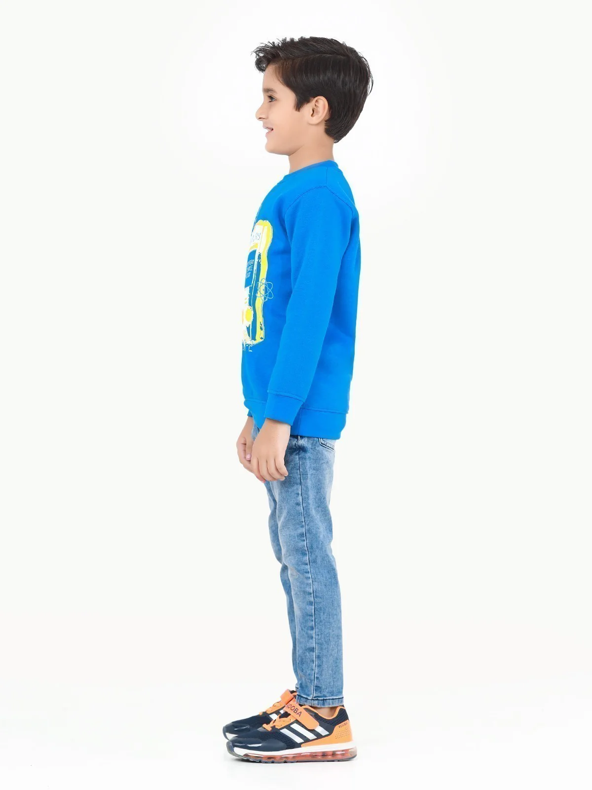 Boy's Royal Blue Sweatshirt - EBTSS22-002 - Image 3