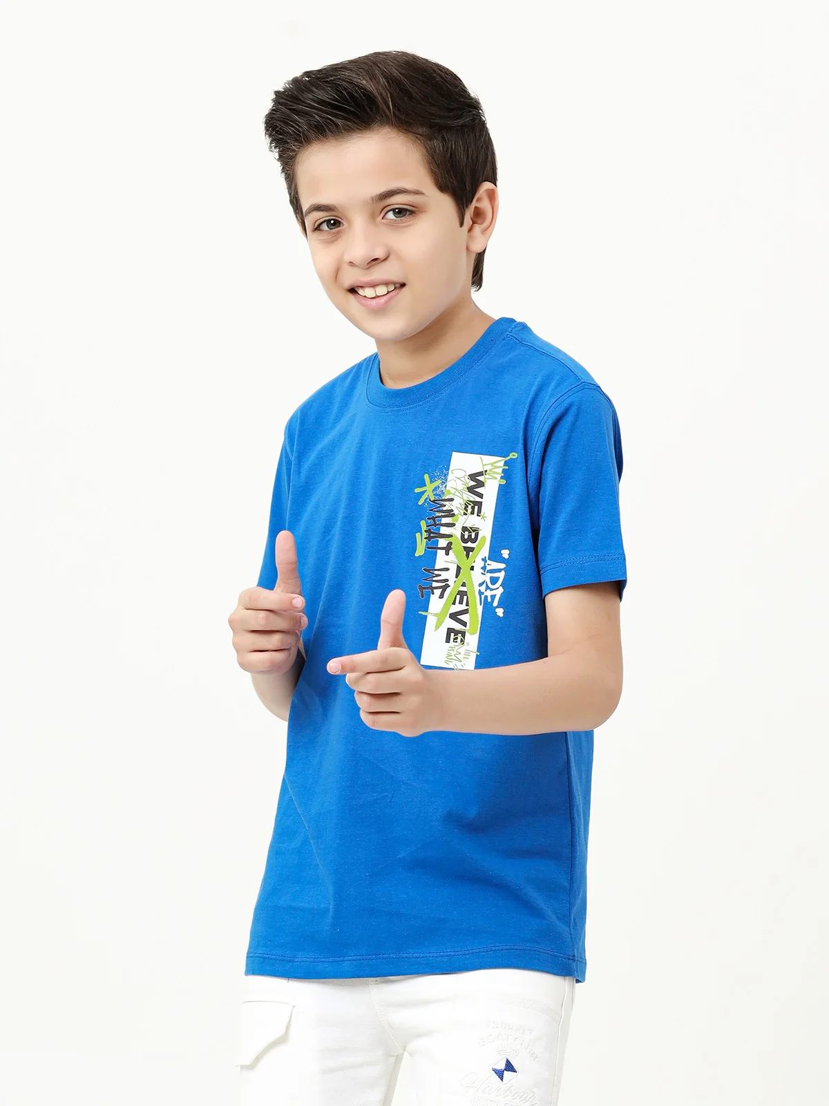 Boy's Royal Blue T-Shirt - EBTTS23-048 - Image 2