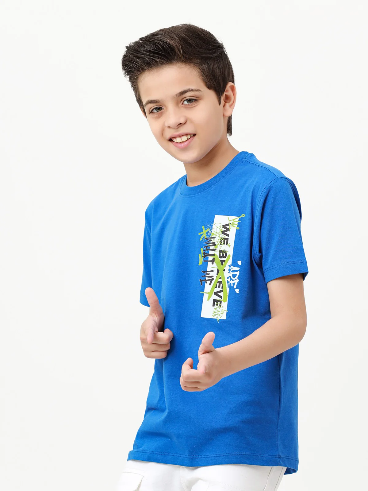 Boy's Royal Blue T-Shirt - EBTTS23-048 - Image 3