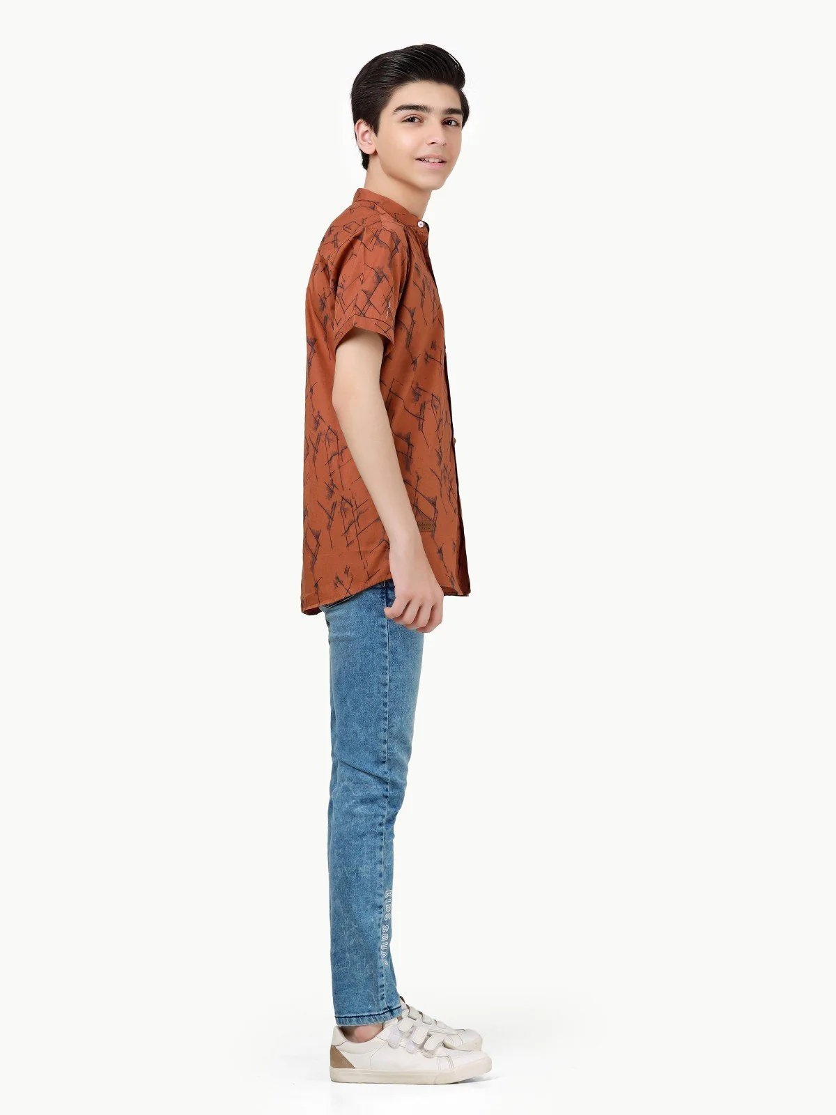 Boy's Rust Shirt - EBTS22-27455 - Image 3