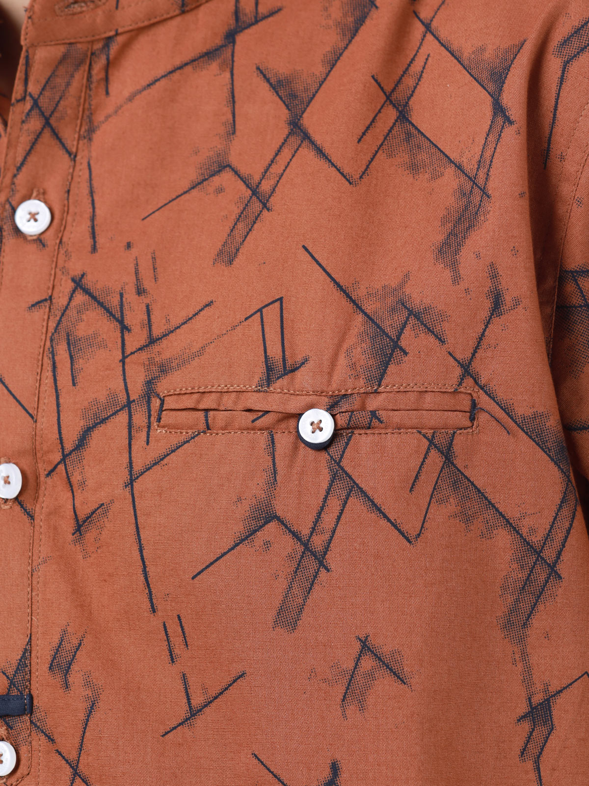 Boy's Rust Shirt - EBTS22-27455 - Image 4