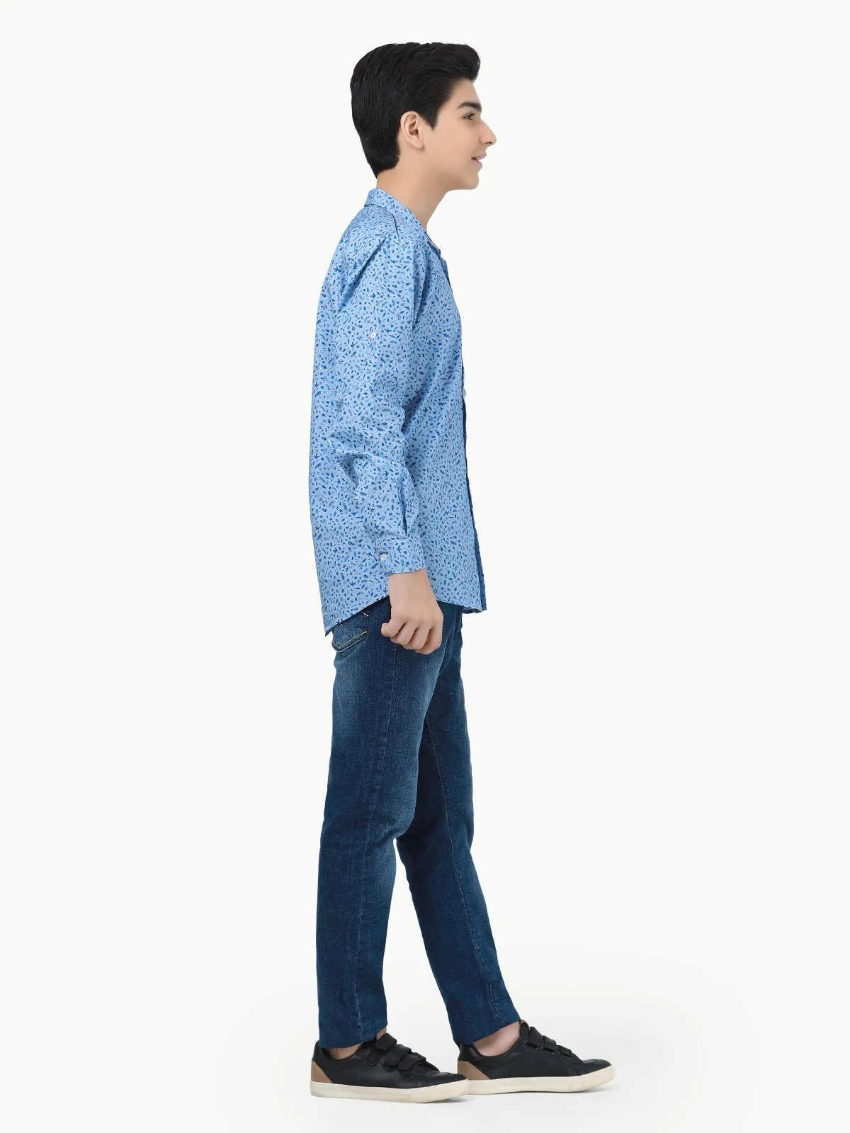 Boy's Sky Blue Shirt - EBTS22-27439 - Image 3