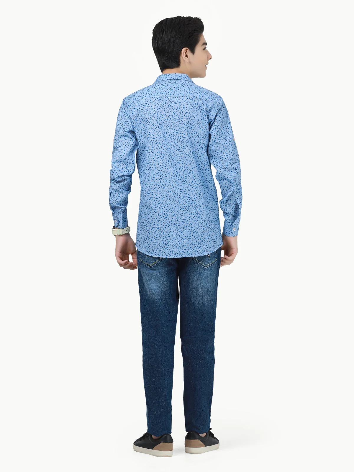 Boy's Sky Blue Shirt - EBTS22-27439 - Image 5