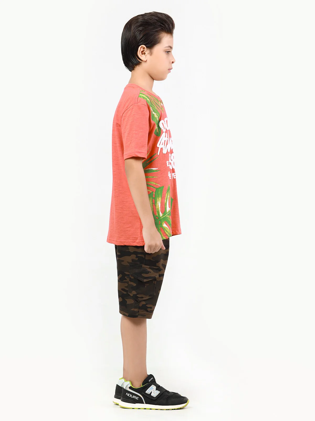 Boy's Soft Lime T-Shirt - EBTTS22-009 - Image 4