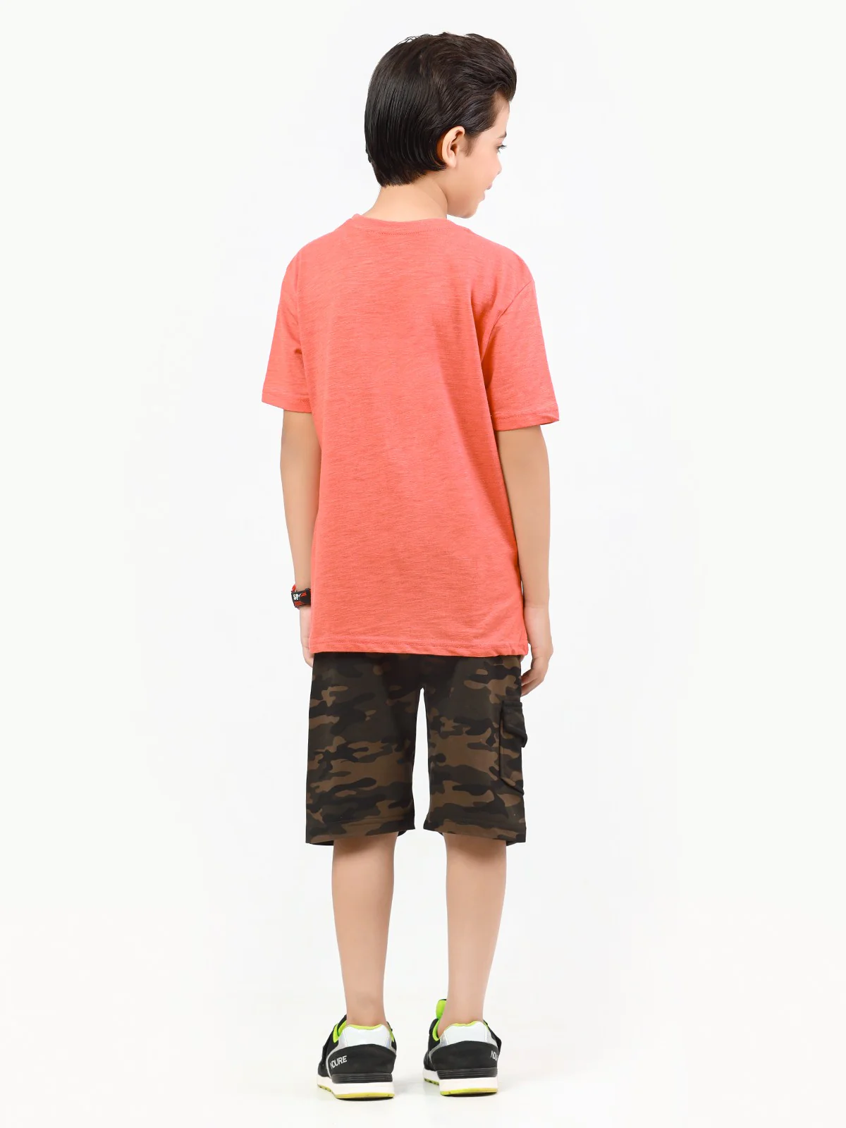 Boy's Soft Lime T-Shirt - EBTTS22-009 - Image 5