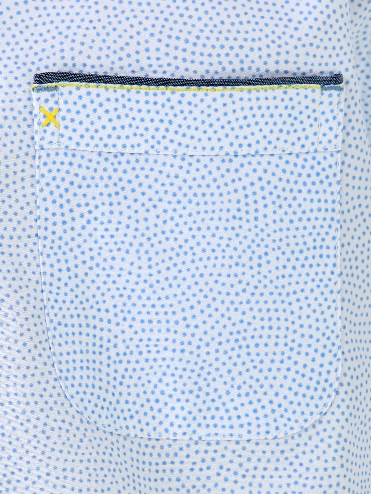 Boy's White & Blue Shirt - EBTS23-27436 - Image 4