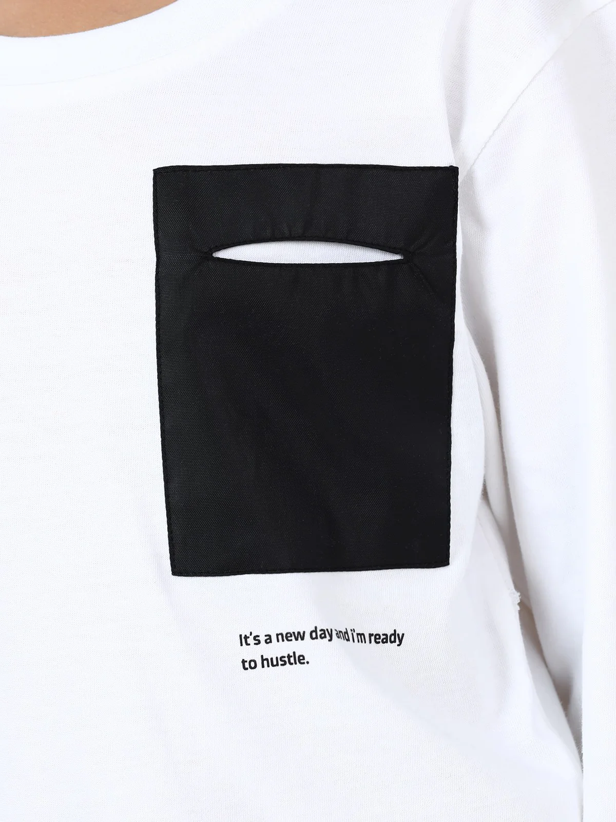 Boy's White Full Sleeve T-Shirt - EBTGF22-015 - Image 4