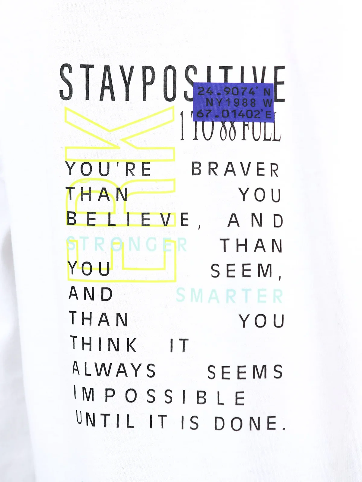 Boy's White Full Sleeve T-Shirt - EBTGF22-015 - Image 5