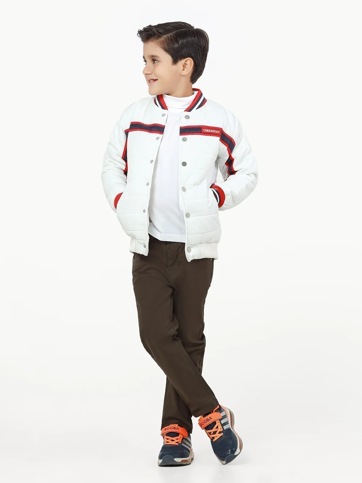Boy's White Jacket - EBTJP22-002 - Image 2