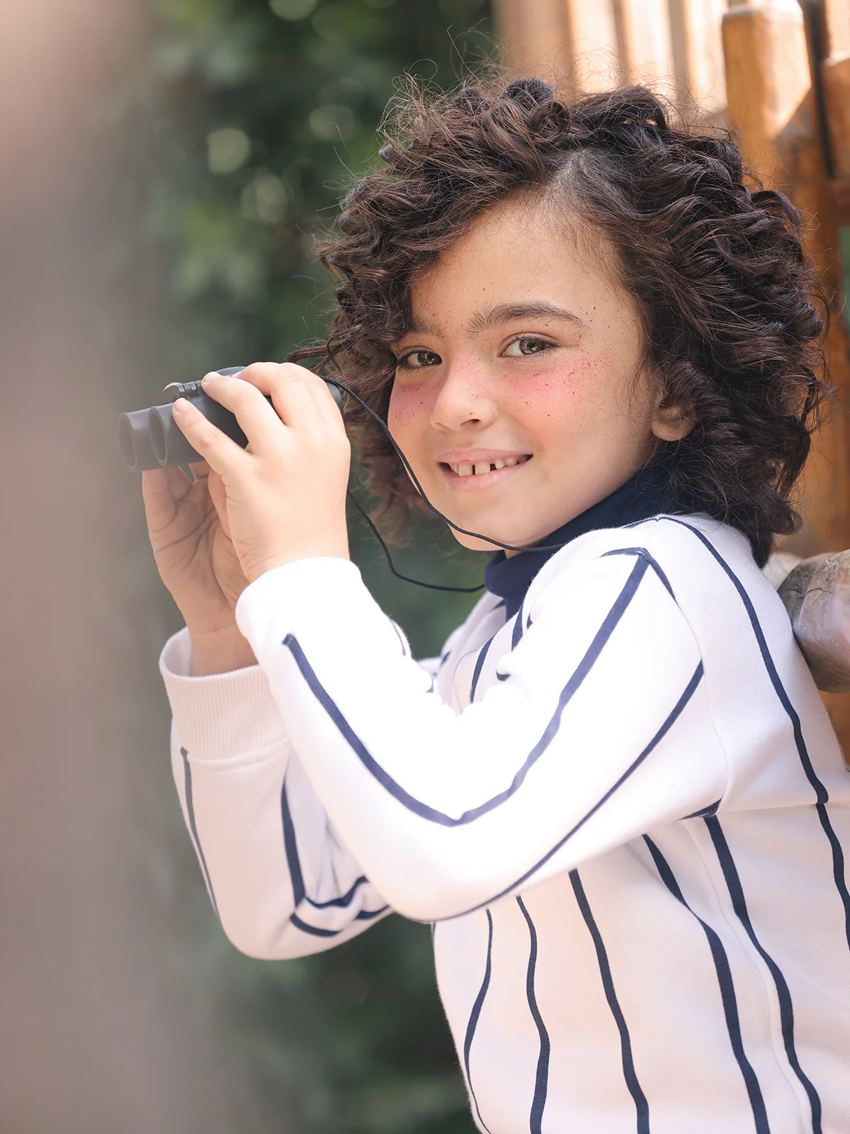 Boy's White Sweatshirt - EBTSS23-018 - Image 3