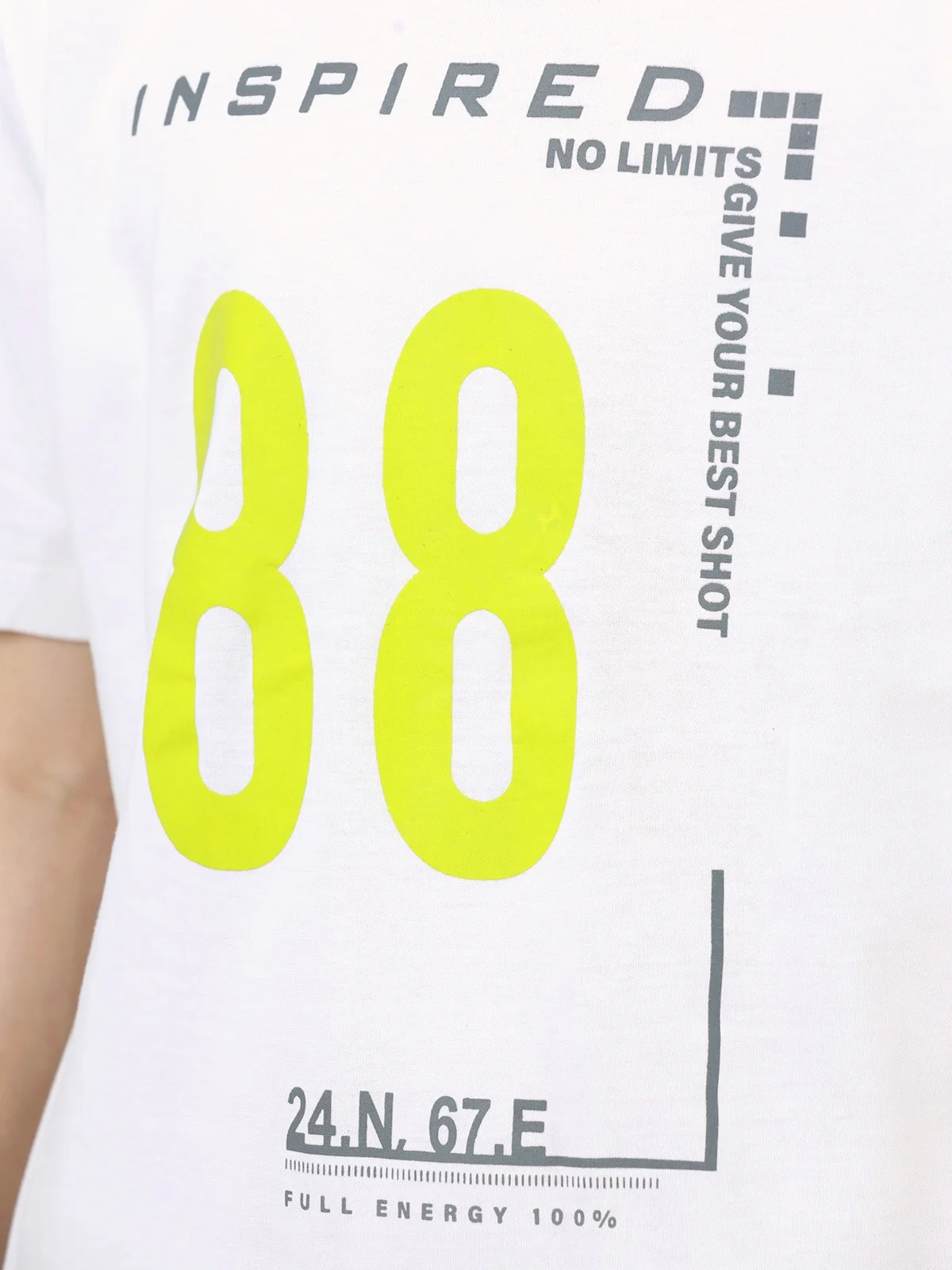 Boy's White T-Shirt - EBTTS23-001 - Image 5
