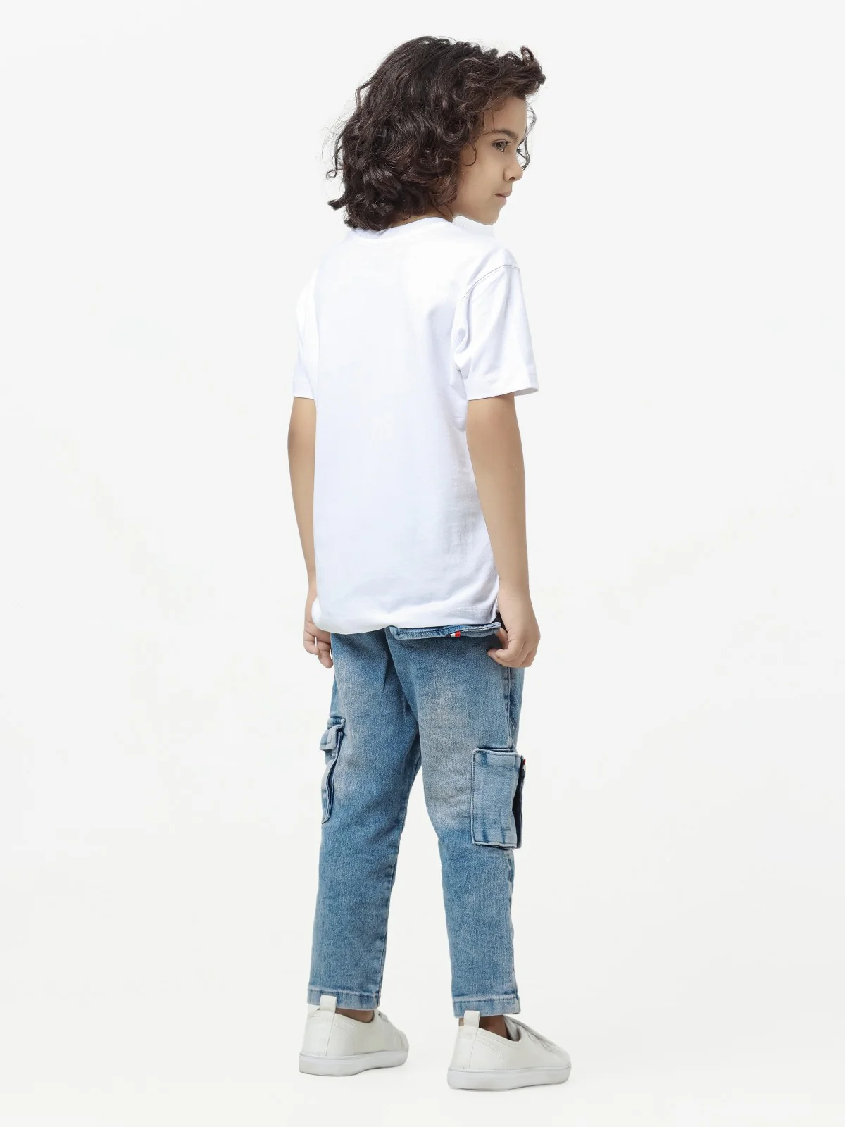 Boy's White T-Shirt - EBTTS23-040 - Image 6