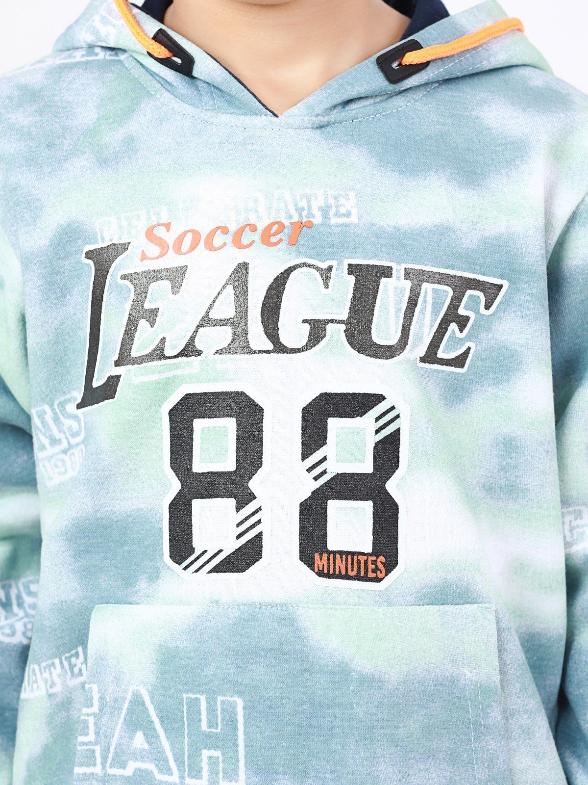 Boy's Light Blue Hoodie - EBTH22-016 - Image 4
