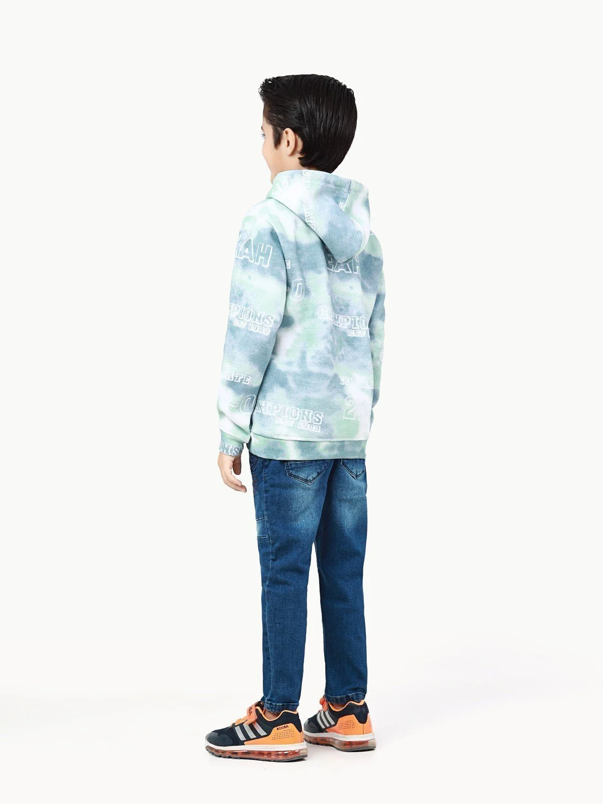 Boy's Light Blue Hoodie - EBTH22-016 - Image 6