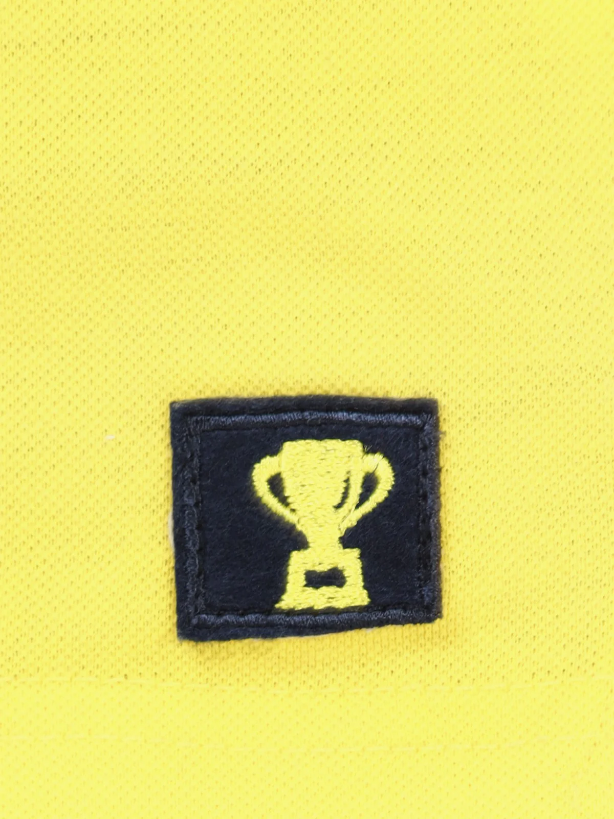 Boy's Yellow & Navy Polo Shirt - EBTPS22-001 - Image 5