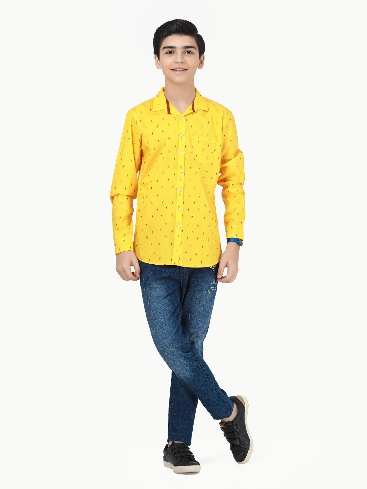 Boy's Yellow Shirt - EBTS23-27427 - Image 2