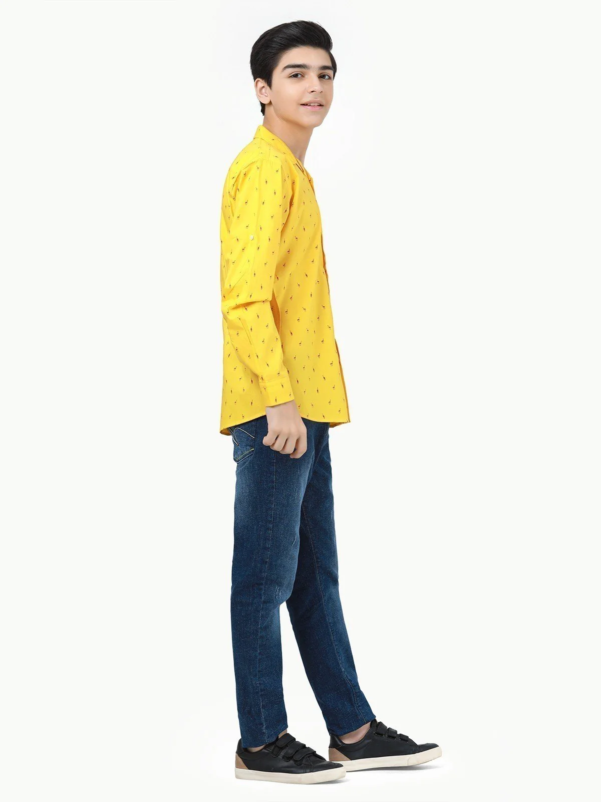 Boy's Yellow Shirt - EBTS23-27427 - Image 3