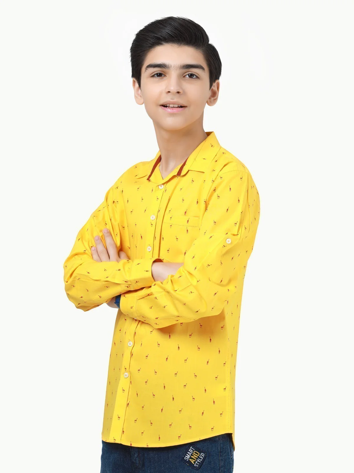 Boy's Yellow Shirt - EBTS23-27427 - Image 4