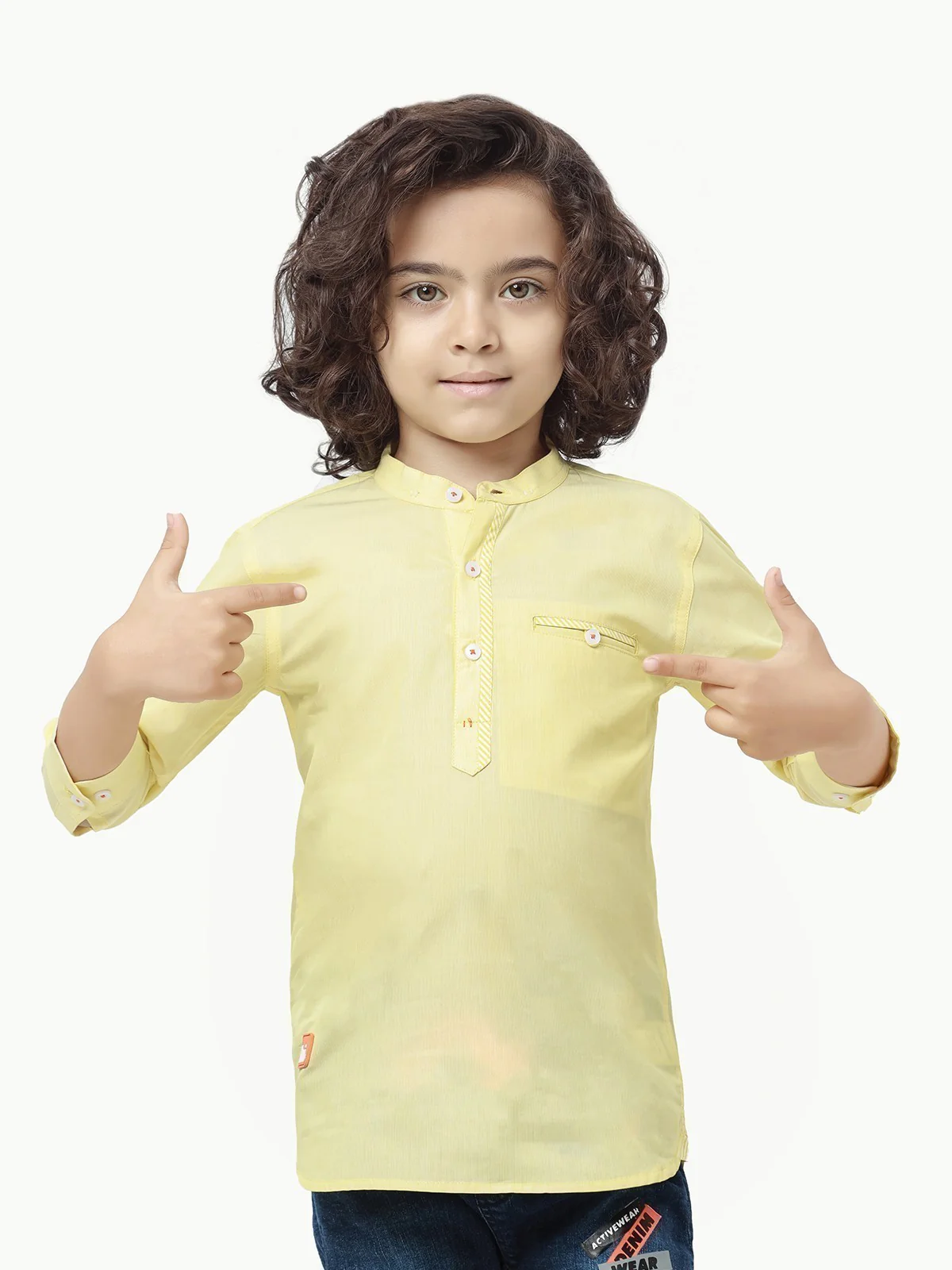 Boy's Yellow Shirt - EBTS23-27461 - Image 2