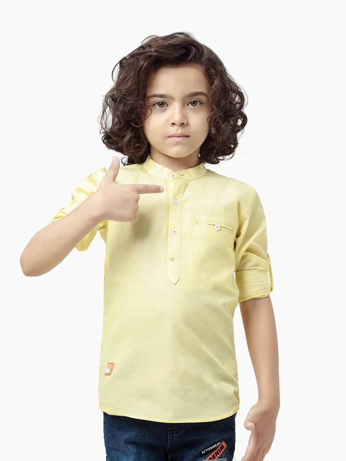 Boy's Yellow Shirt - EBTS23-27461 - Image 3