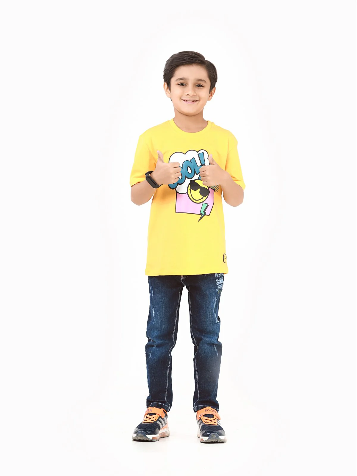 Boy's Yellow T-Shirt - EBTTS22-027 - Image 2