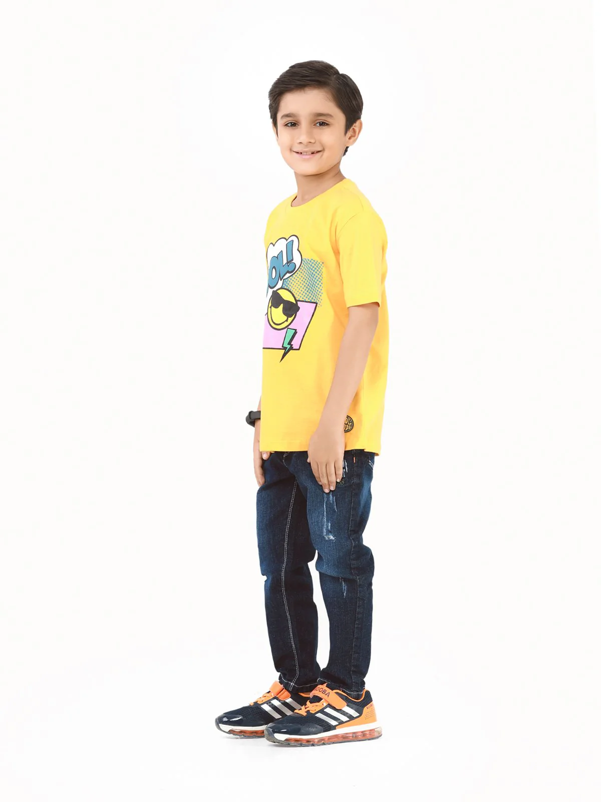 Boy's Yellow T-Shirt - EBTTS22-027 - Image 3