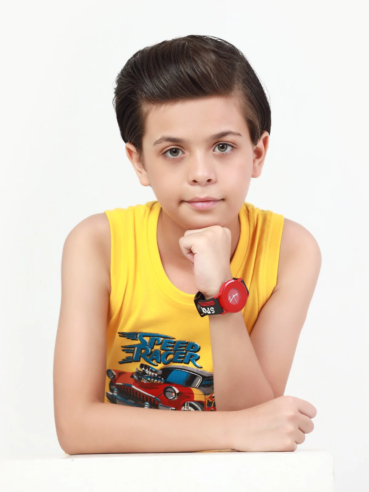 Boy's Yellow Tank Top - EBTT22-001 - Image 2