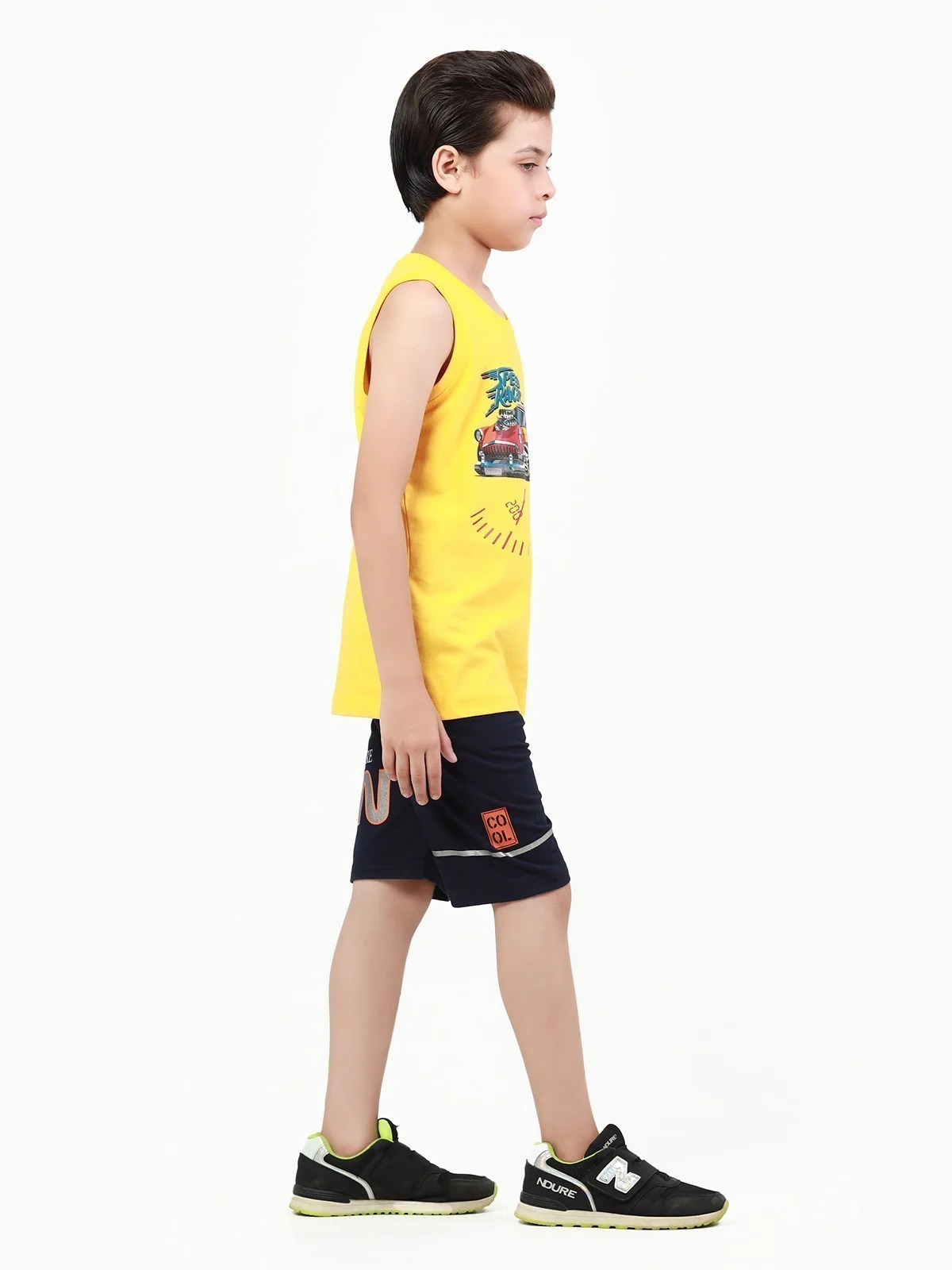 Boy's Yellow Tank Top - EBTT22-001 - Image 3