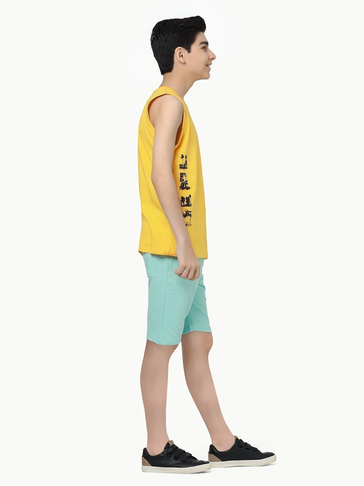 Boy's Yellow Tank Top - EBTT23-010 - Image 3