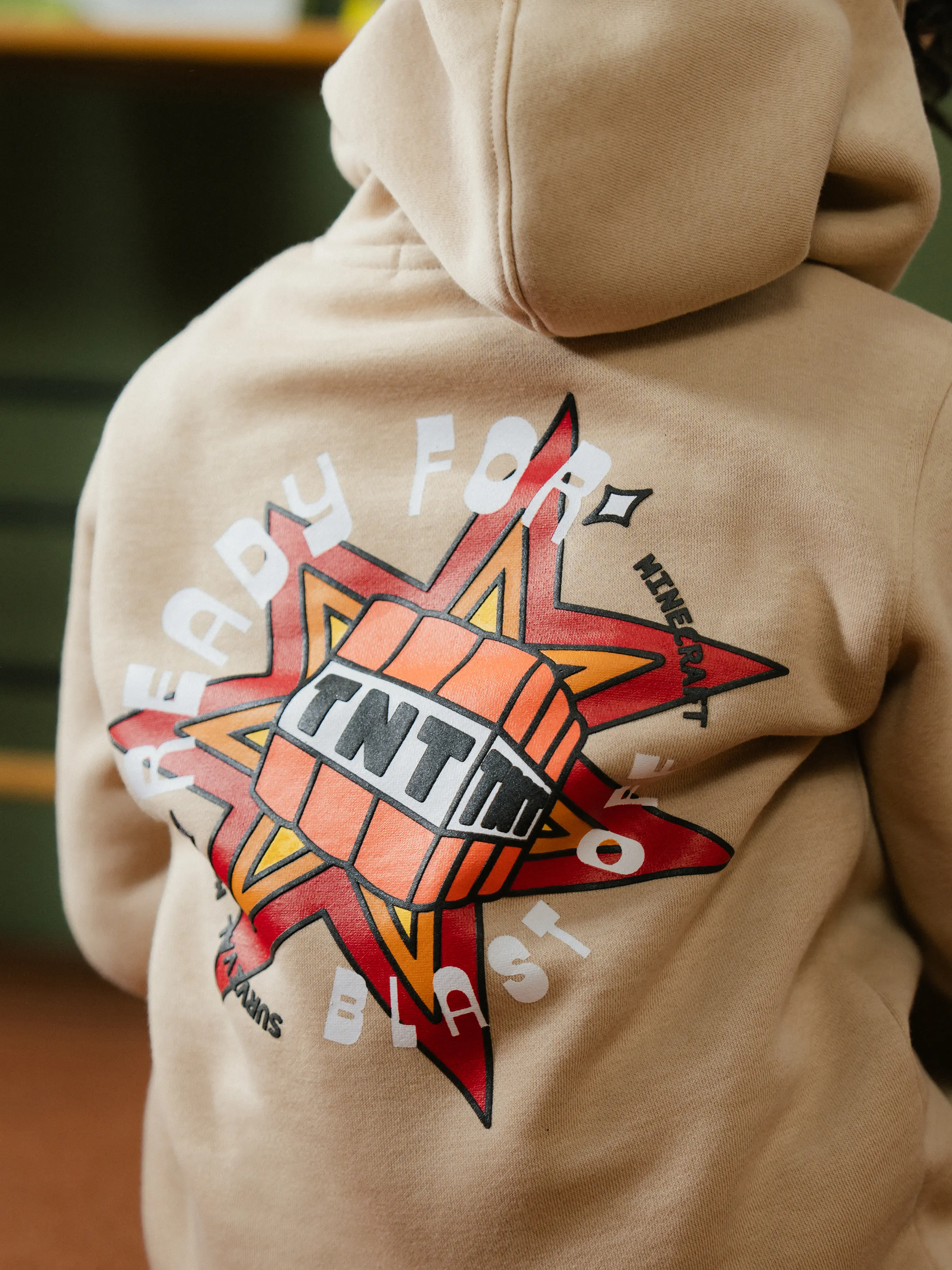 Boy's Beige Hoodie - EBTH24-004 - Image 4