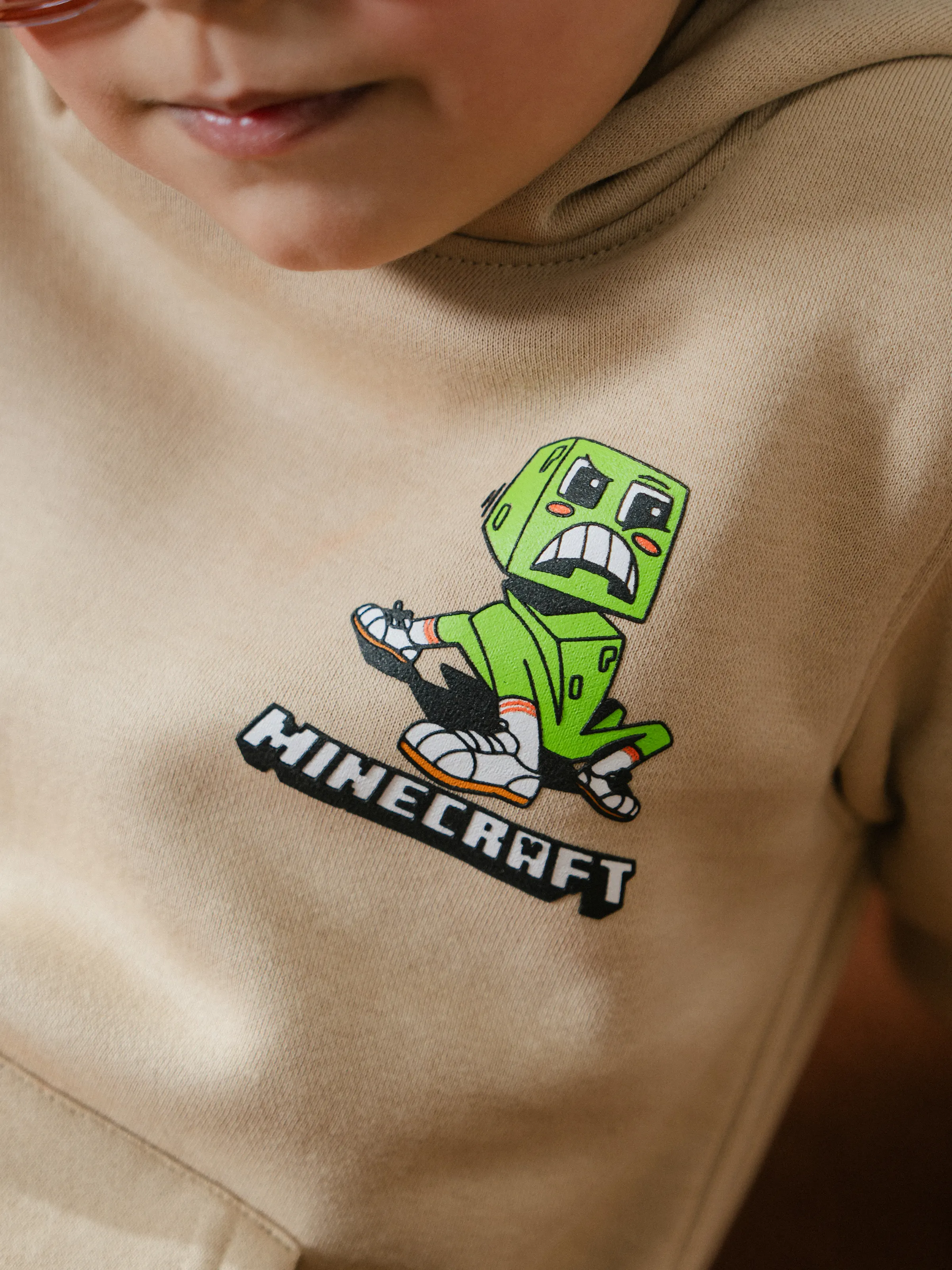 Boy's Beige Hoodie - EBTH24-004 - Image 5