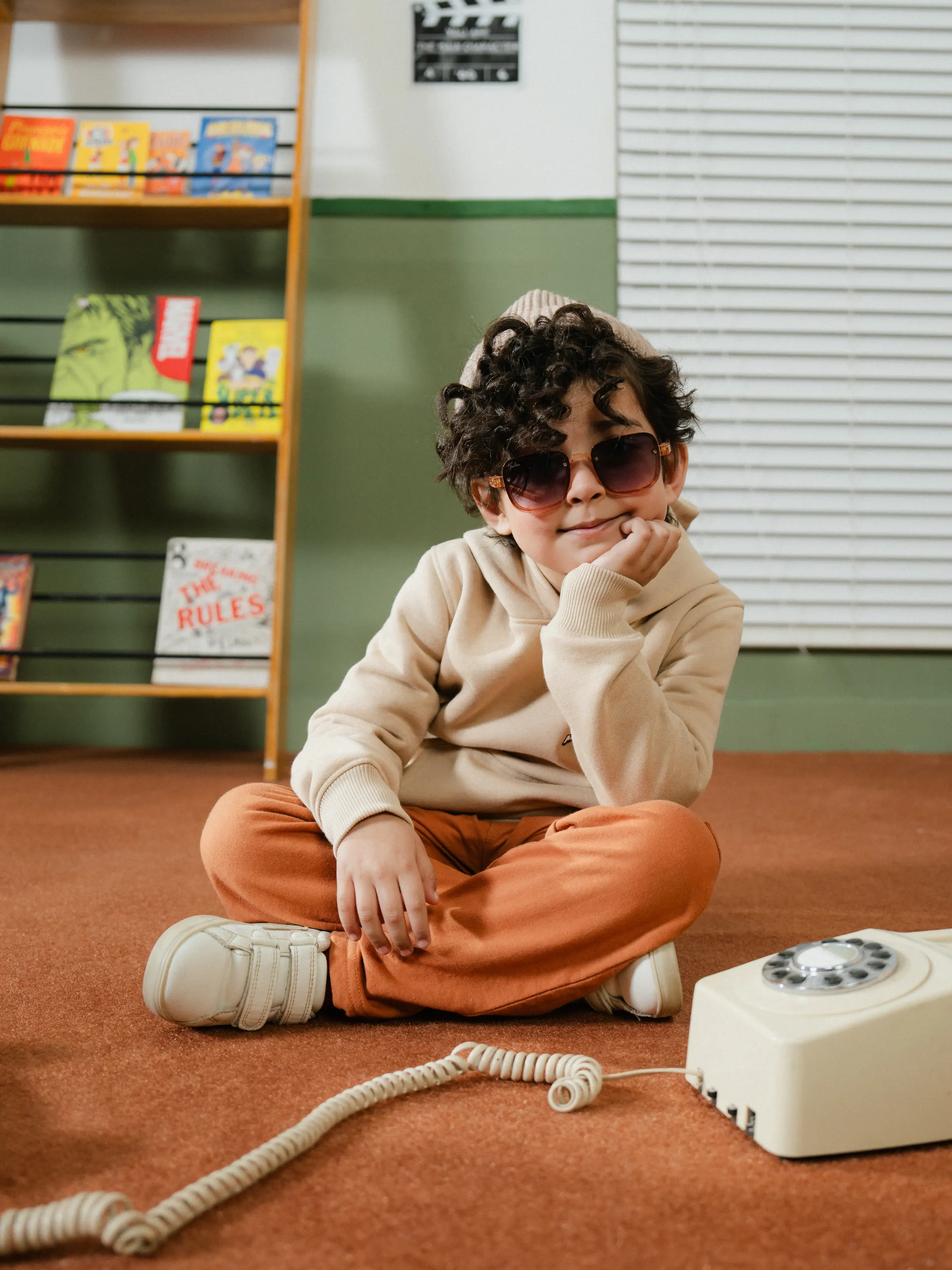 Boy's Beige Hoodie - EBTH24-004 - Image 6