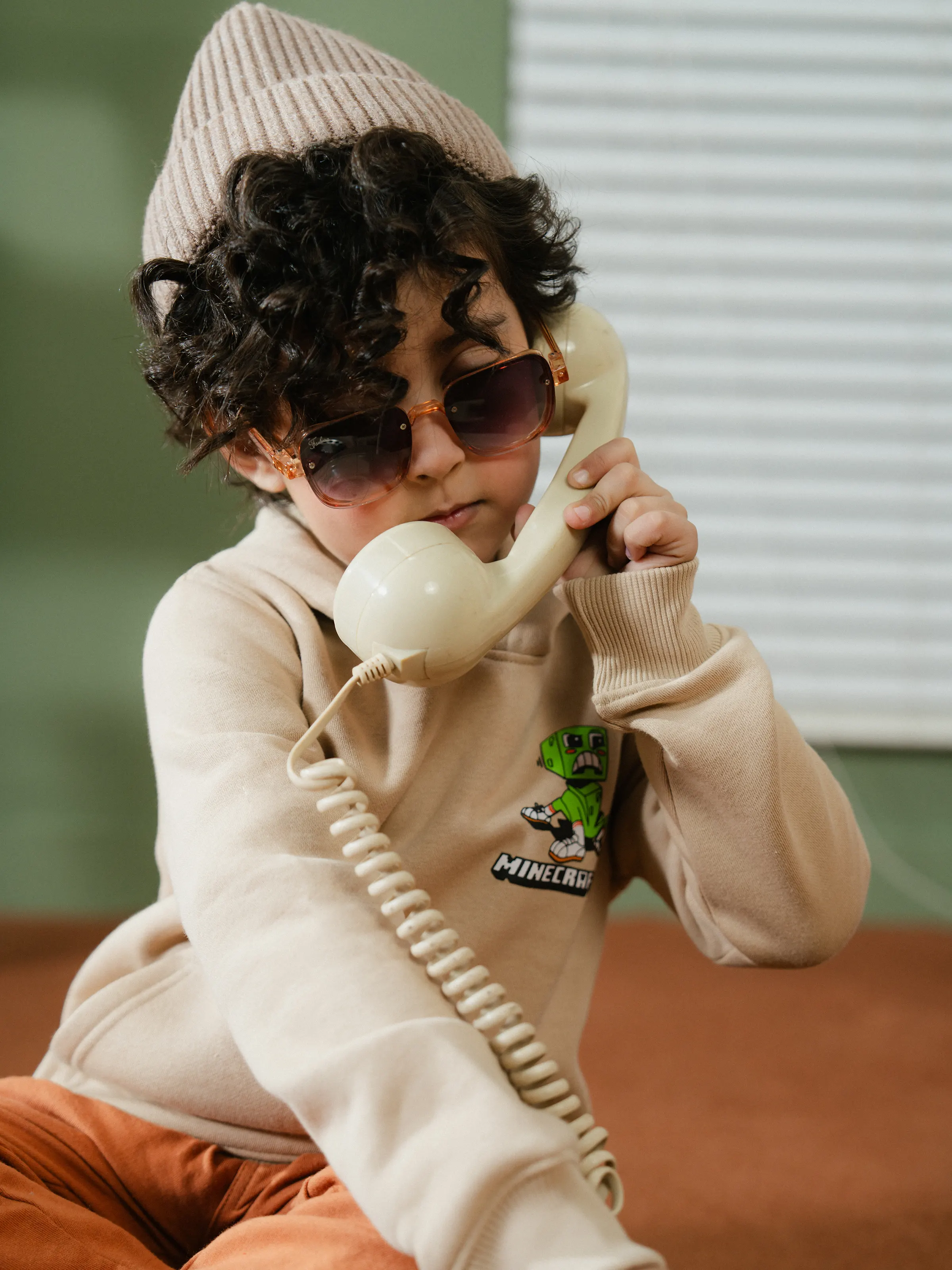 Boy's Beige Hoodie - EBTH24-004 - Image 7