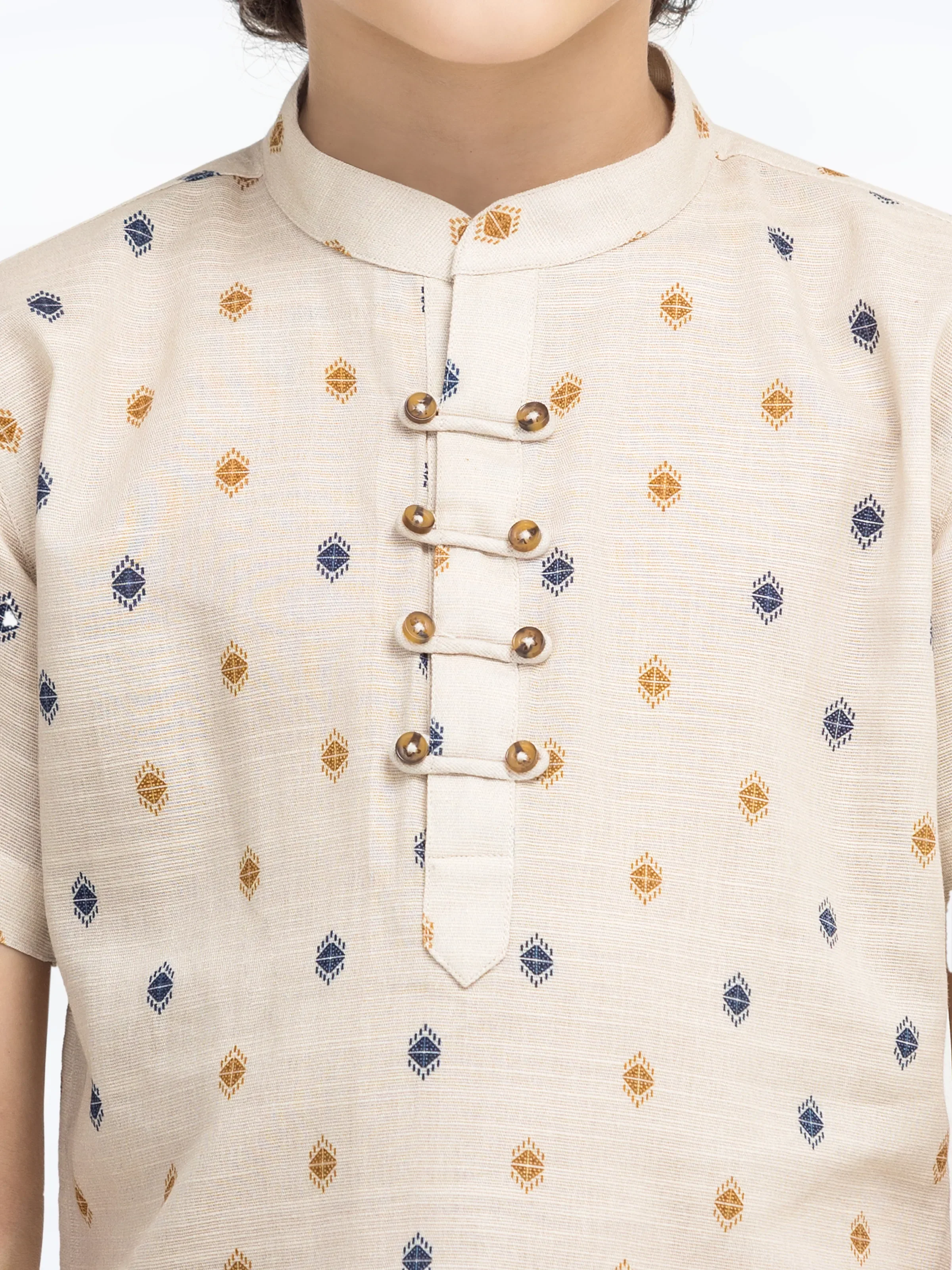 Boy's Beige Shirt - EBTS5-27599 - Image 3