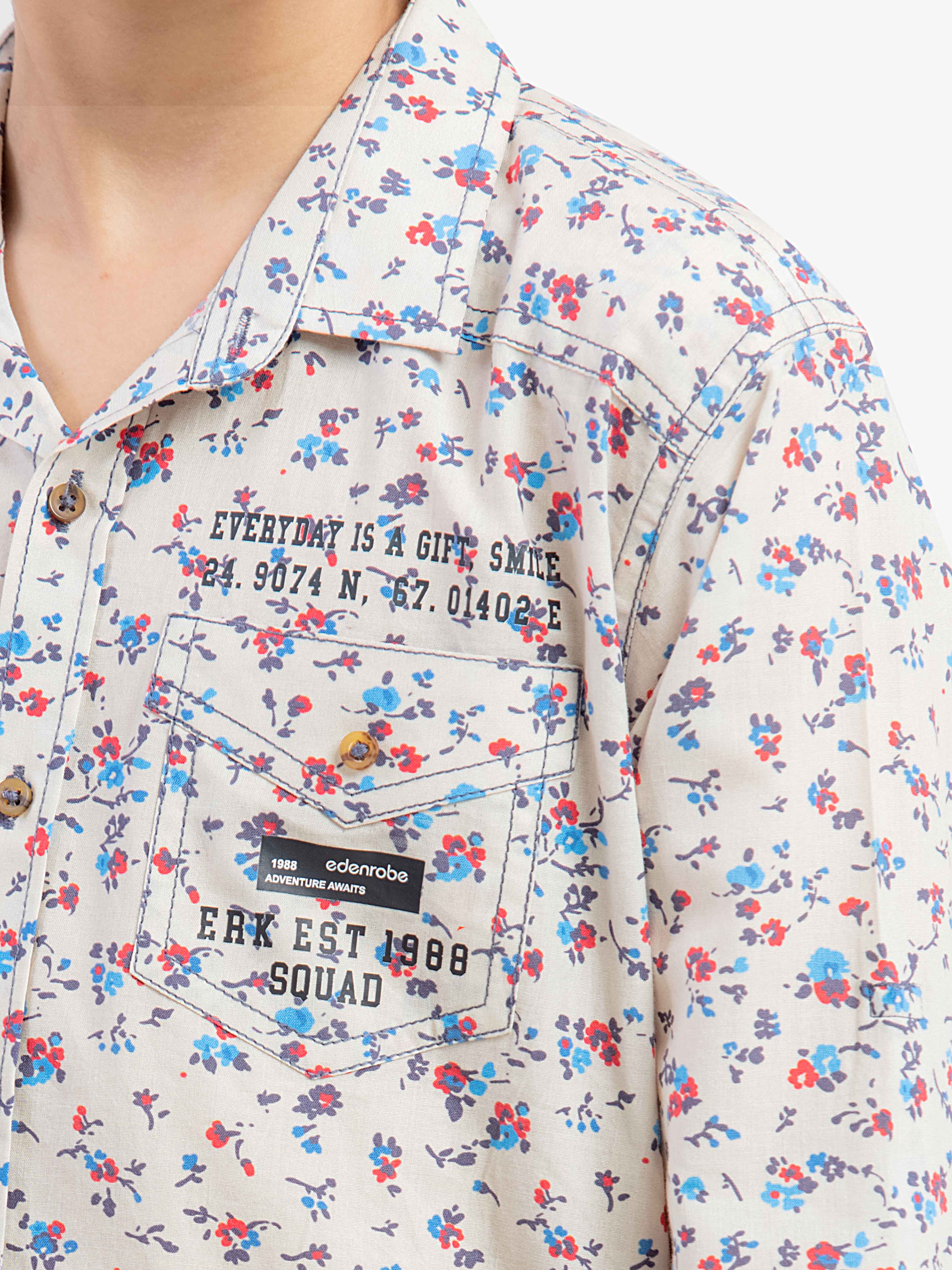 Boy's Beige Shirt - EBTSF5-27667 - Image 4