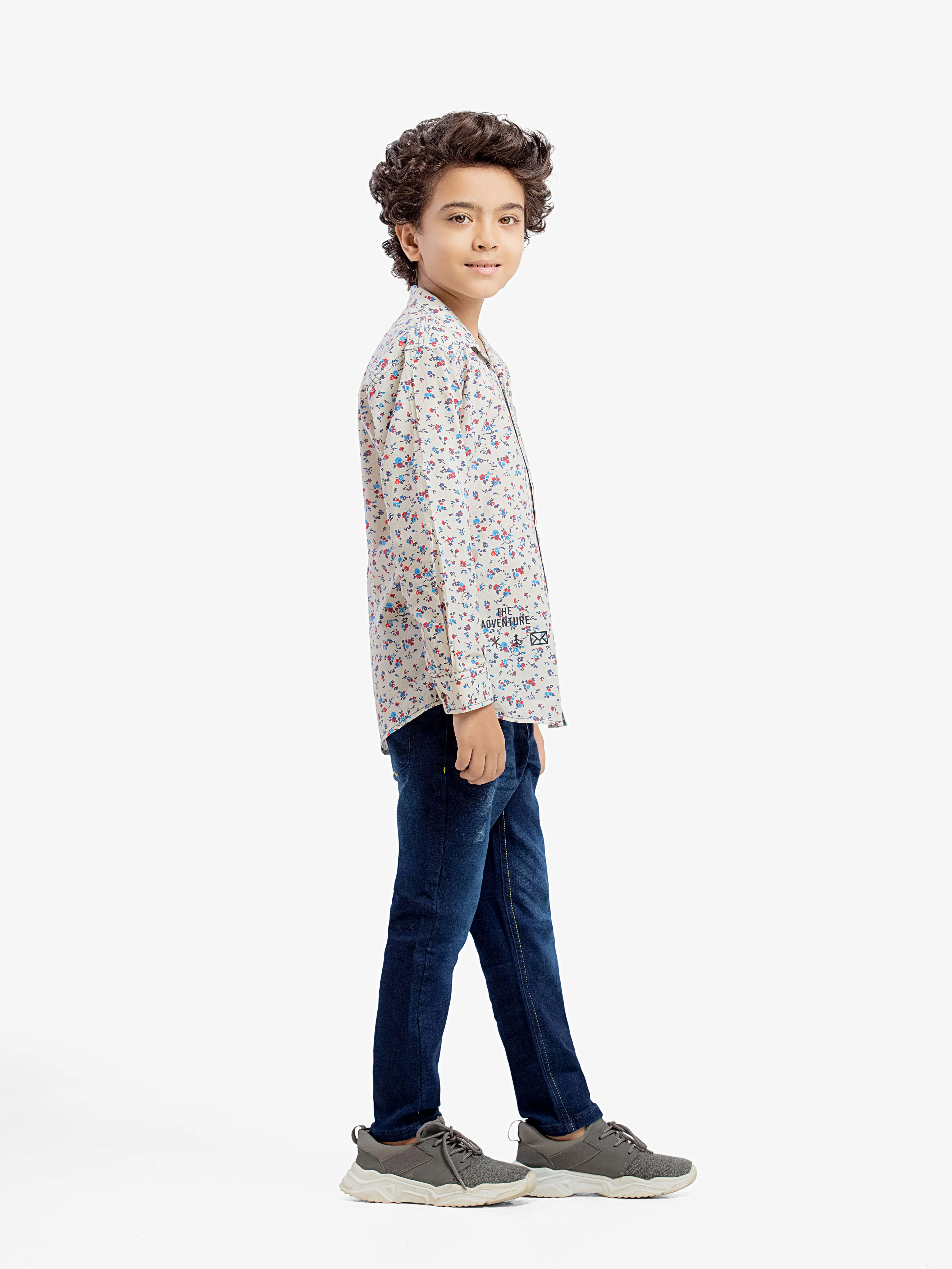 Boy's Beige Shirt - EBTSF5-27667 - Image 5