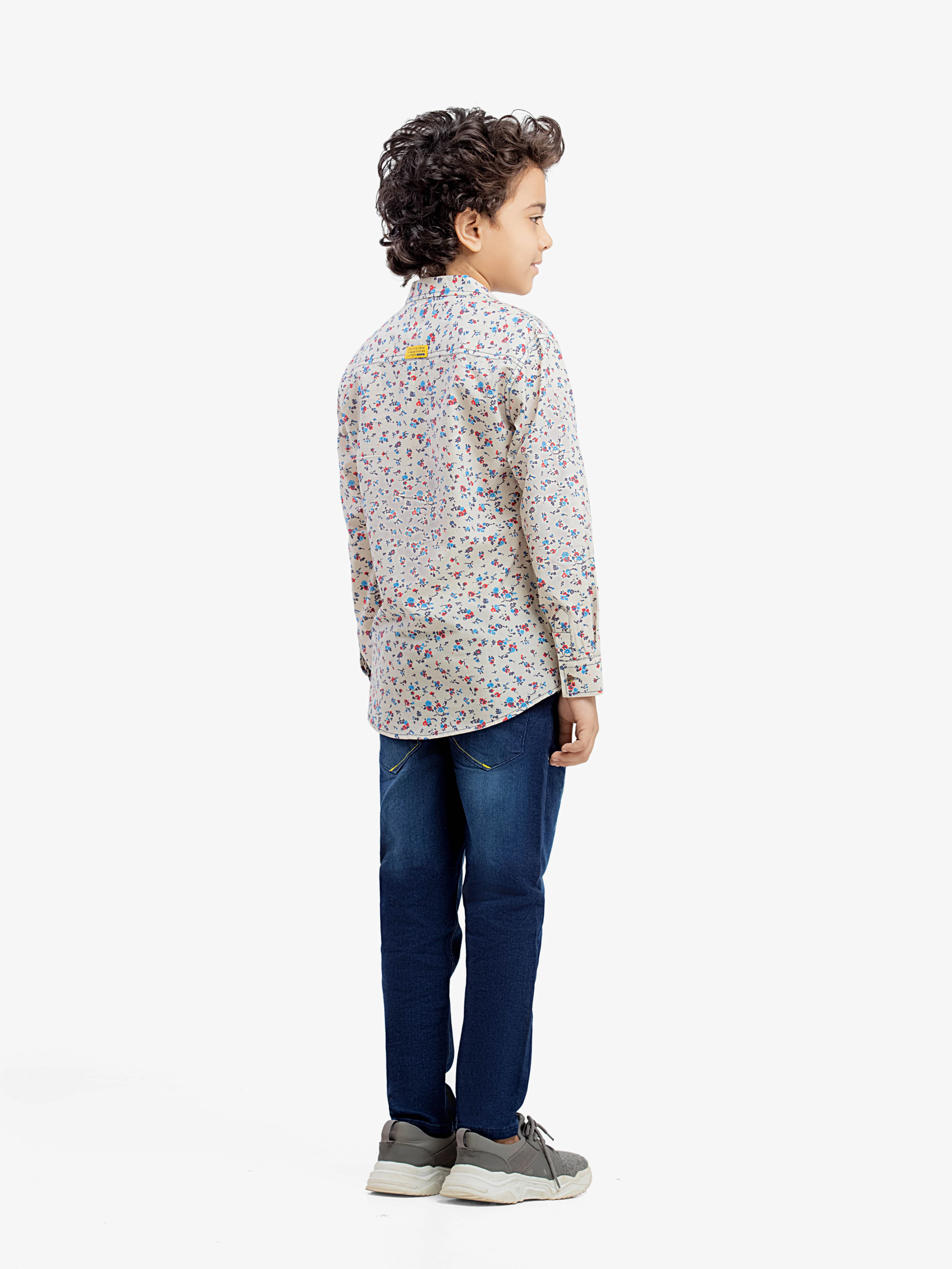Boy's Beige Shirt - EBTSF5-27667 - Image 6