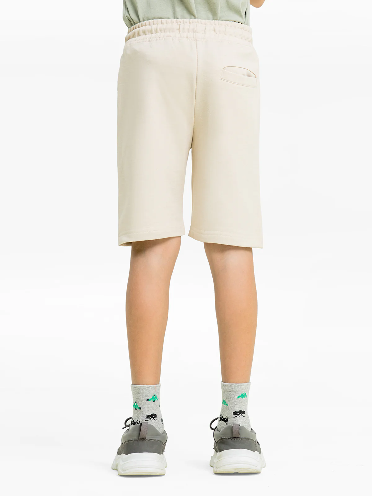 Boy's Beige Shorts - EBBSK24-011 - Image 5