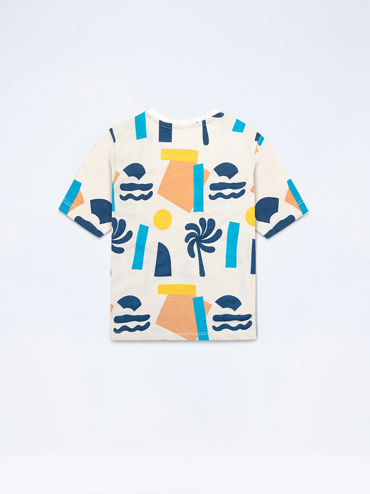 Boy's Beige T-Shirt - EBTTS24-057 - Image 3