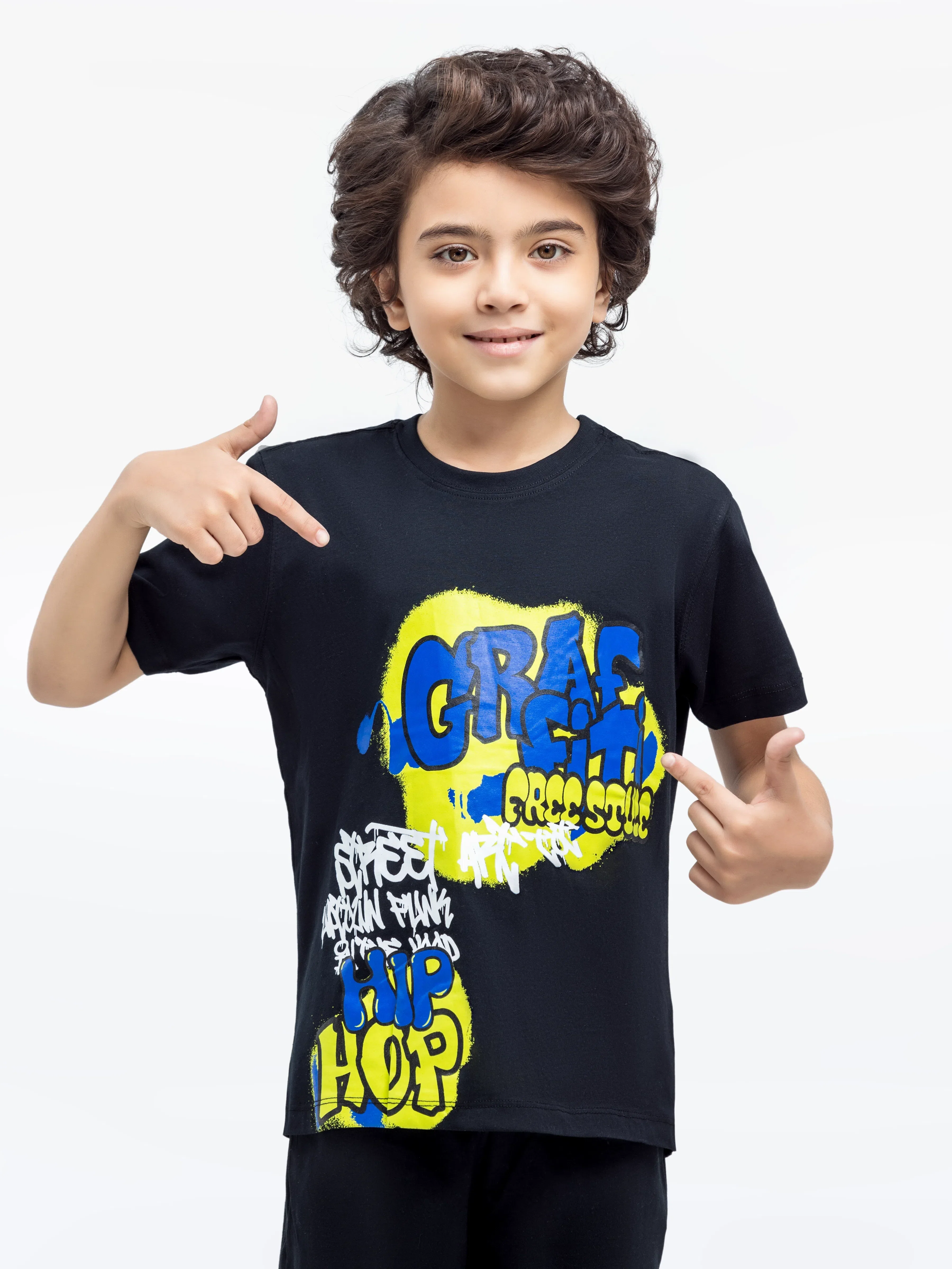 Boy's Black Co-Ord Set - EBTCS24-007 - Image 2