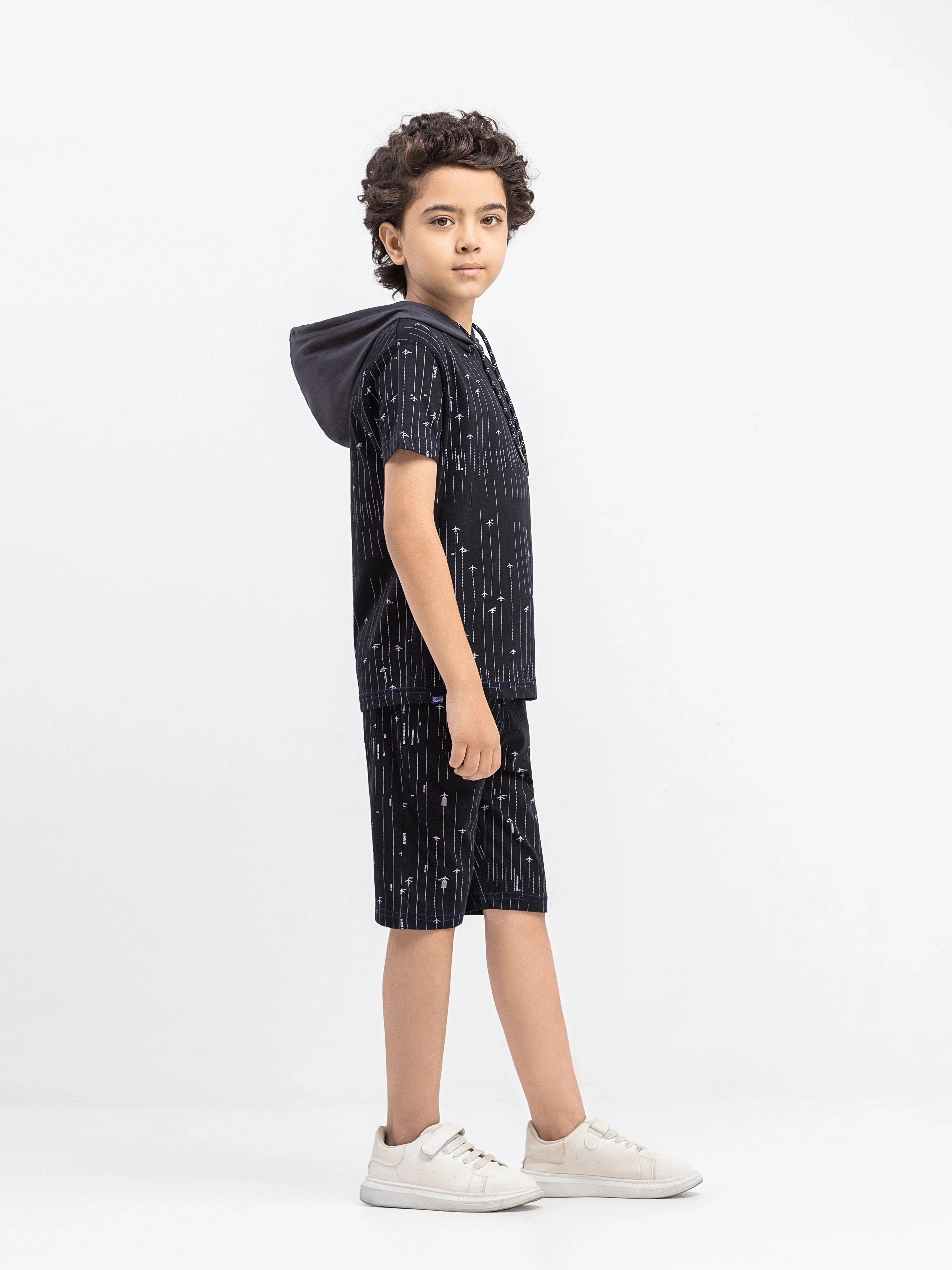 Boy's Black Co Ord Set - EBTCS5-007 - Image 4