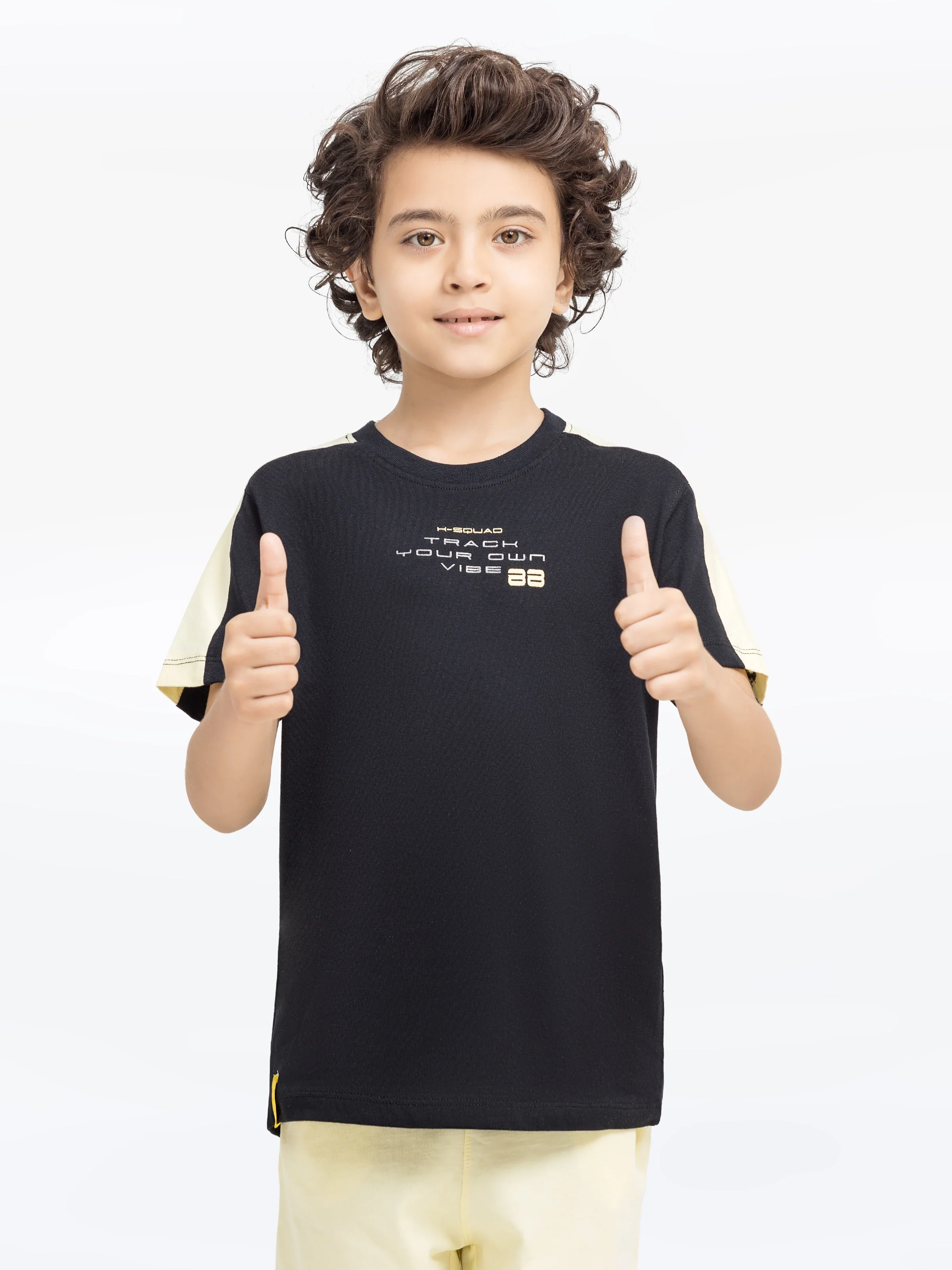 Boy's Black Co-Ord Set - EBTCS5-010 - Image 2