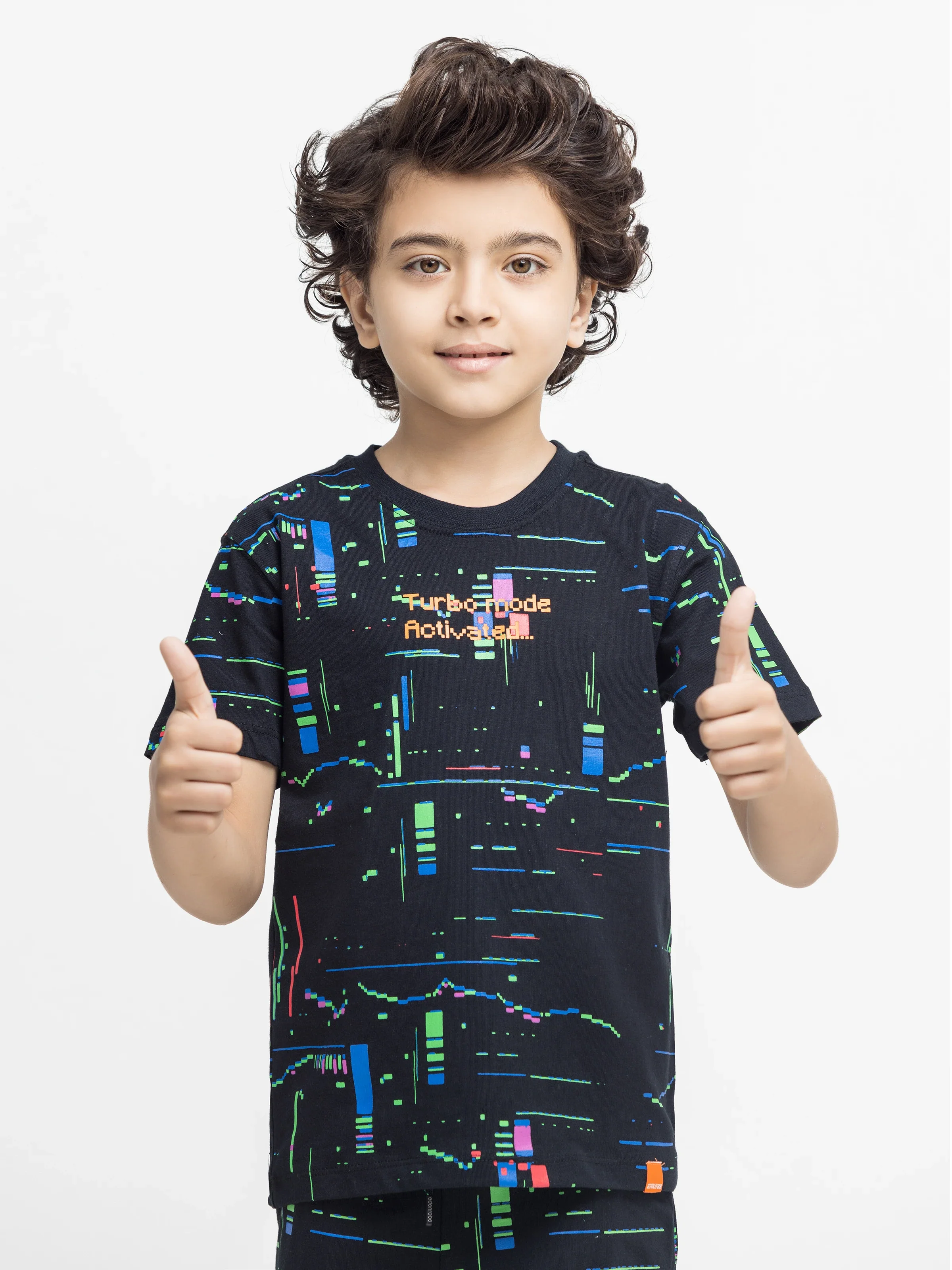 Boy's Black Co-Ord Set - EBTCS5-014 - Image 2