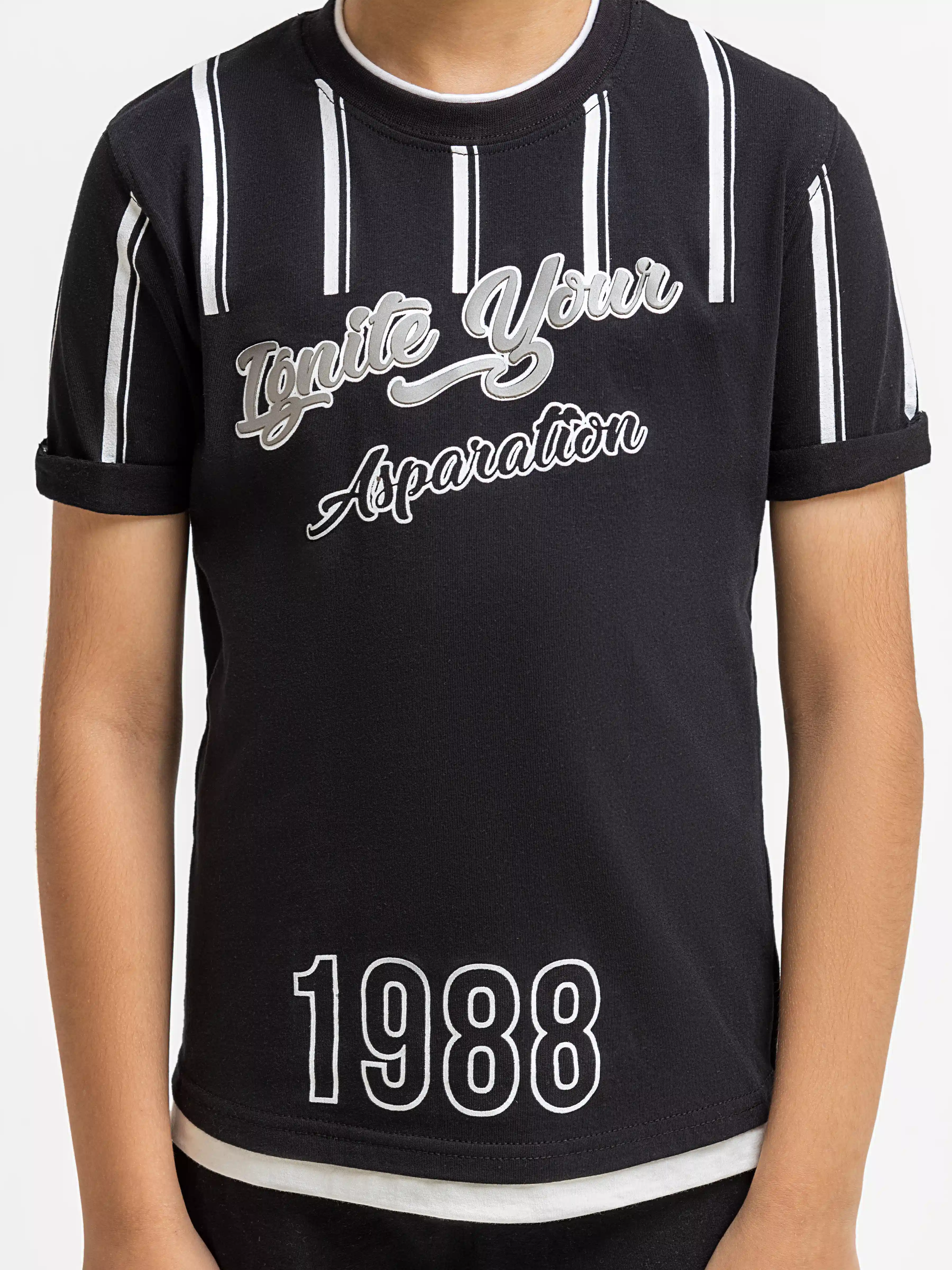 Boy's Black Co Ord Set - EBTCS6-002 - Image 3
