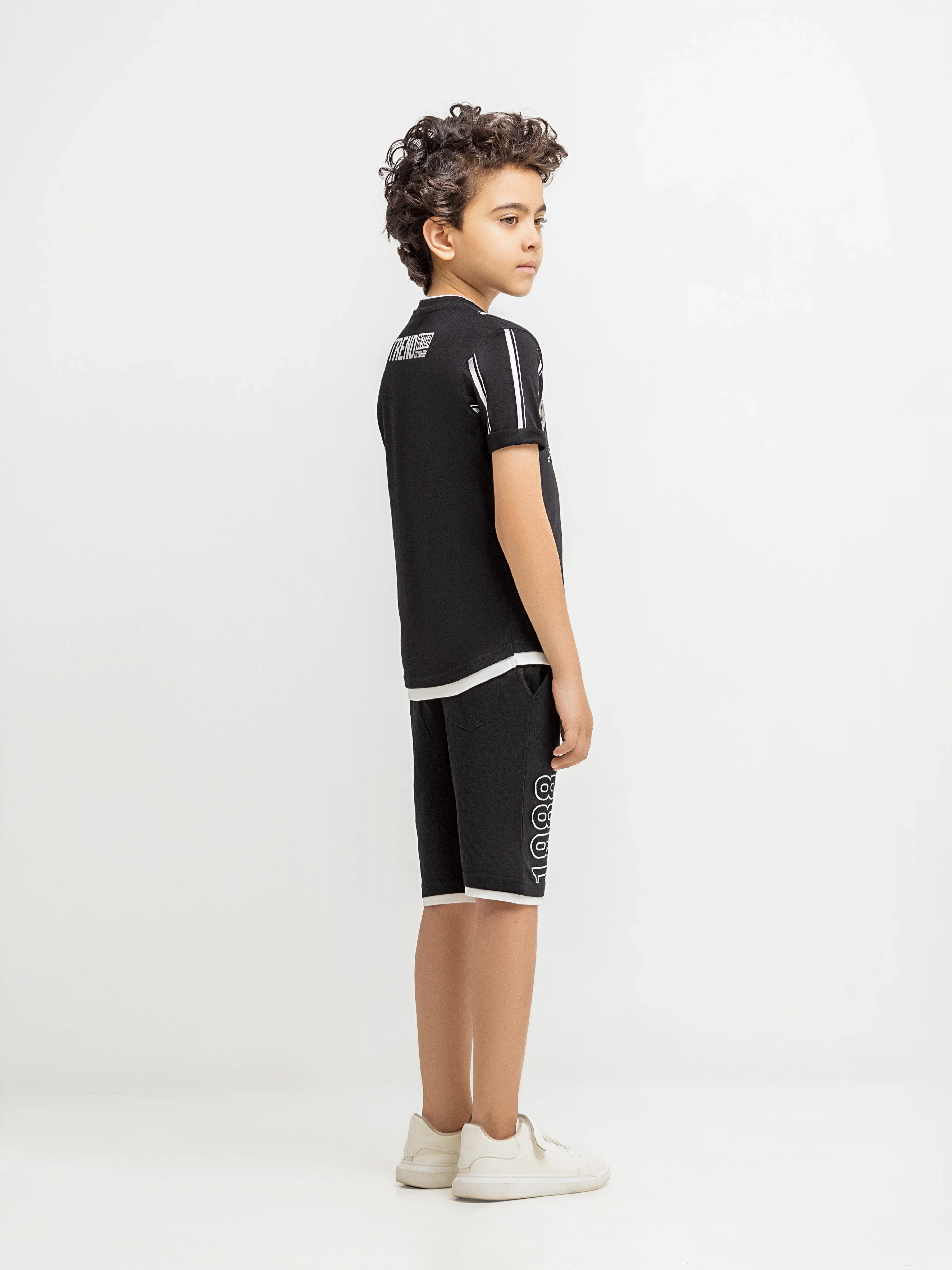Boy's Black Co Ord Set - EBTCS6-002 - Image 5