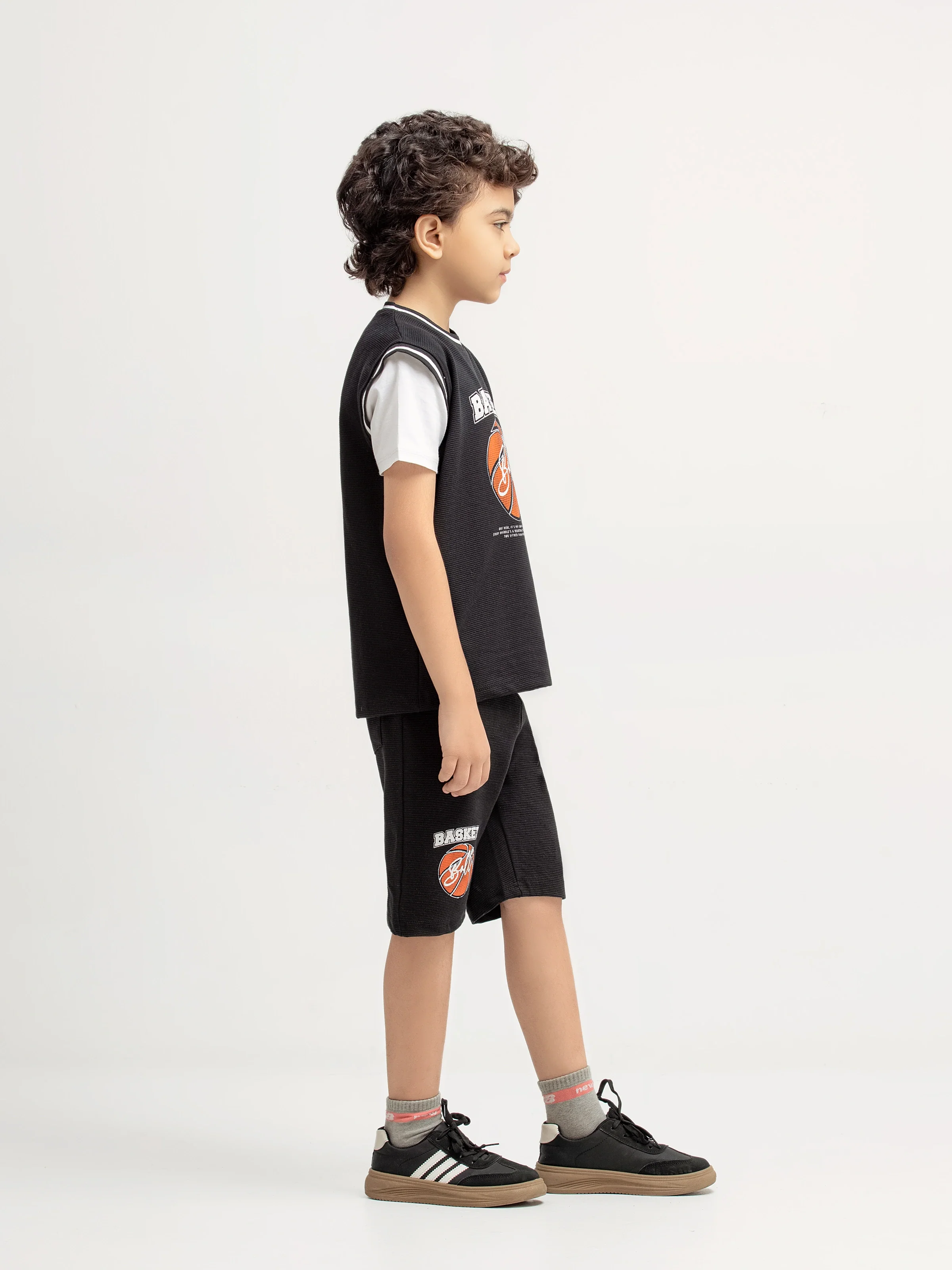 Boy's Black Co Ord Set - EBTCS6-060 - Image 4