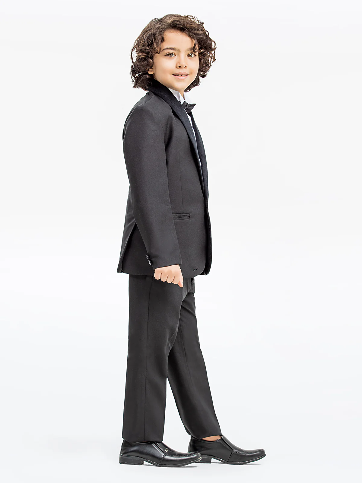 Boy's Black Coat Pant - EBTCPC23-4494 - Image 3