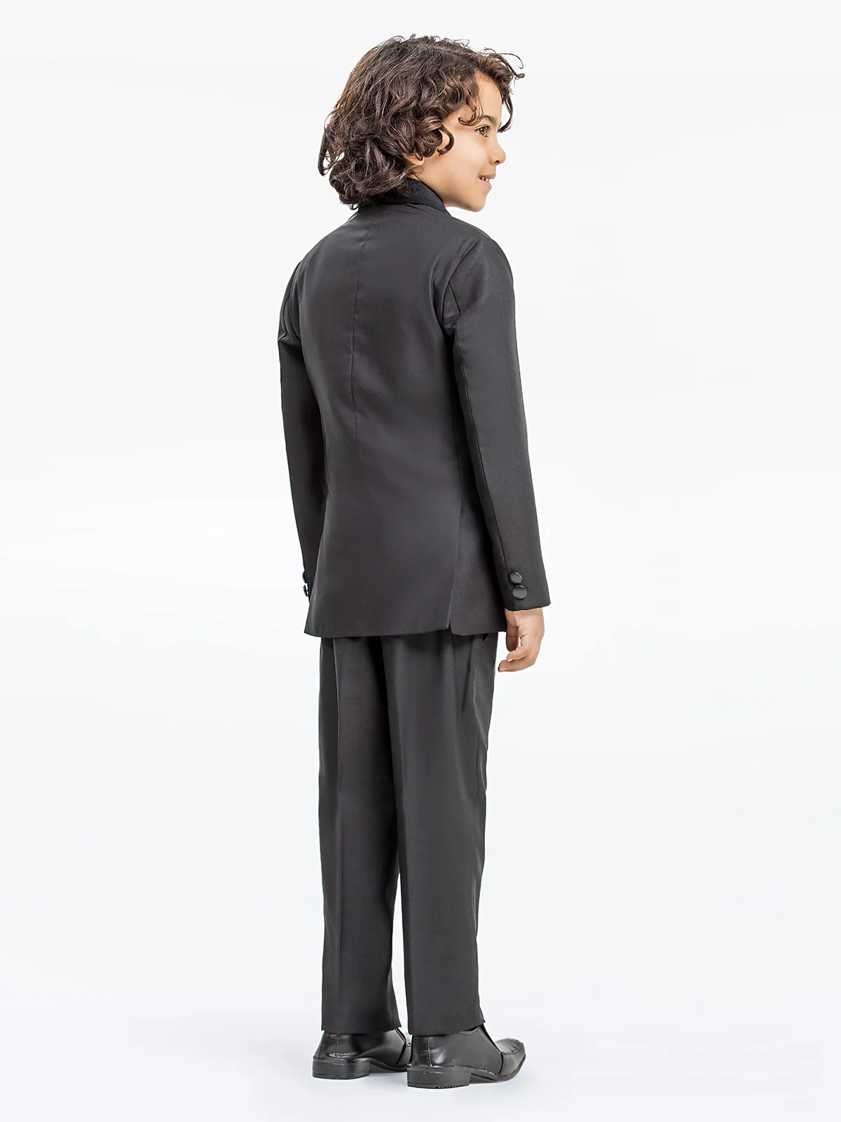Boy's Black Coat Pant - EBTCPC23-4494 - Image 5