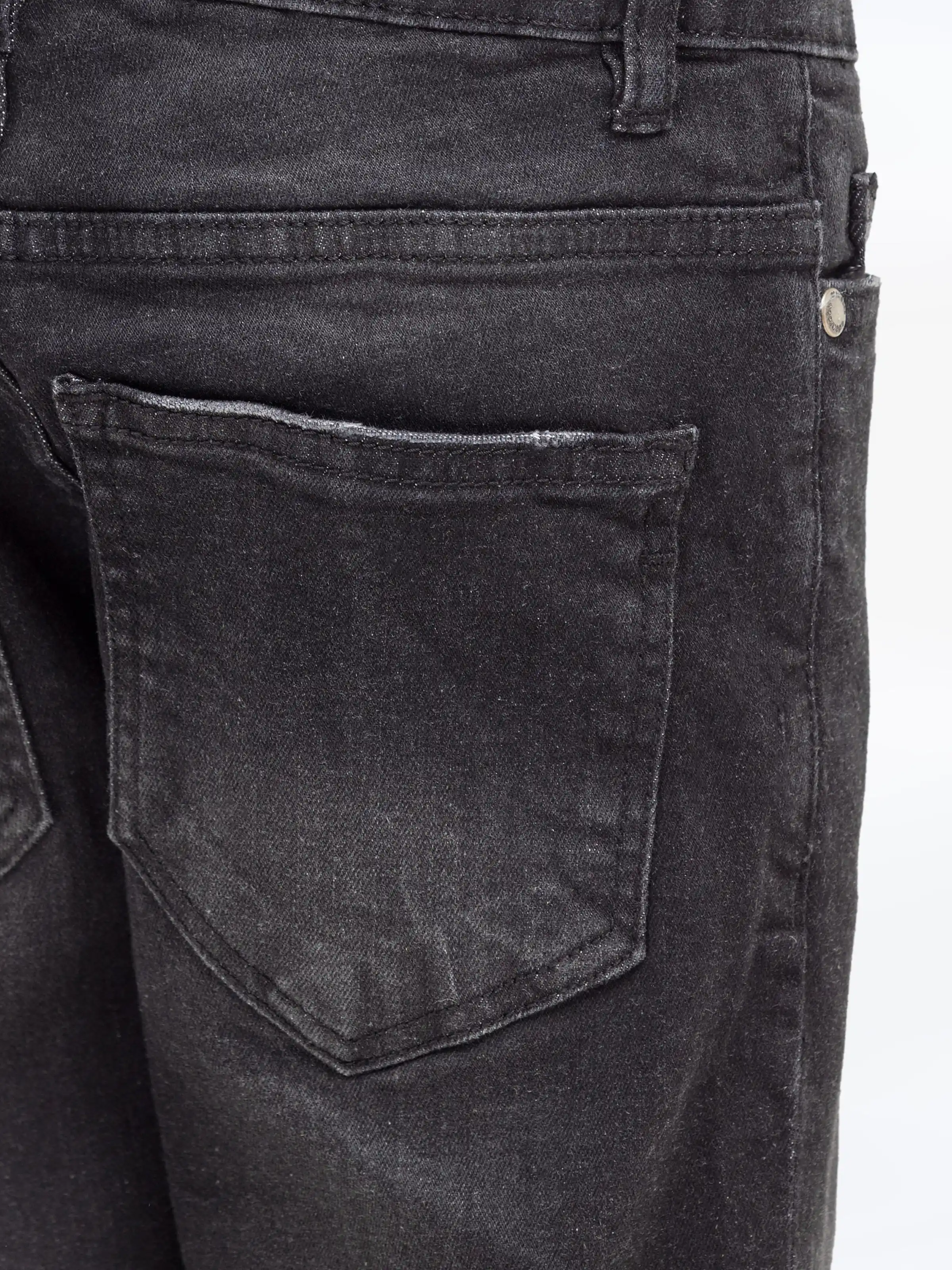 Boy's Black Denim Pant - EBBDP5-012 - Image 3