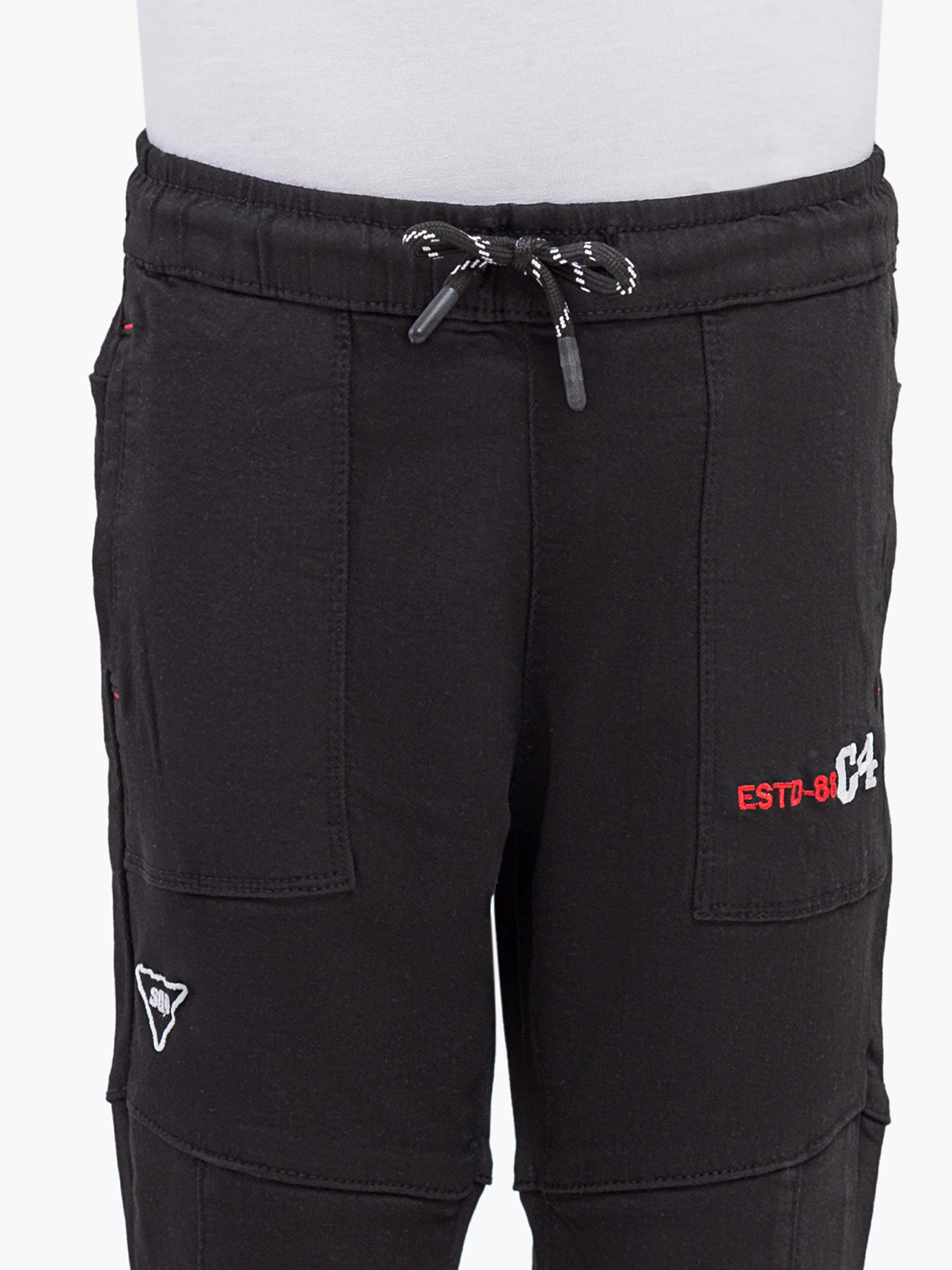 Boy's Black Denim Pant - EBBDP5-023 - Image 3